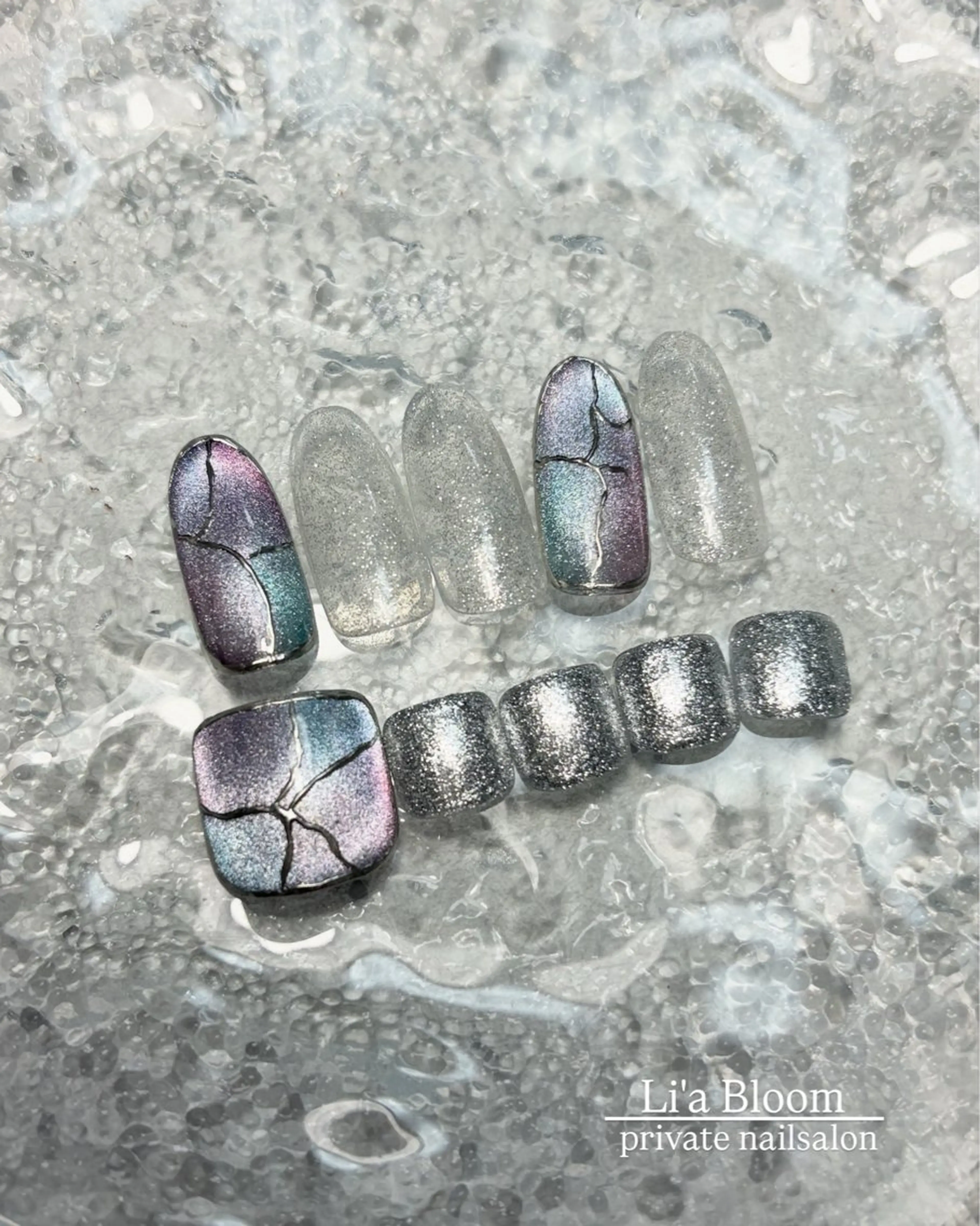 ネイル ハンドネイル Li'a Bloom所属・🦋🤍 madoka🤍のネイルデザイン