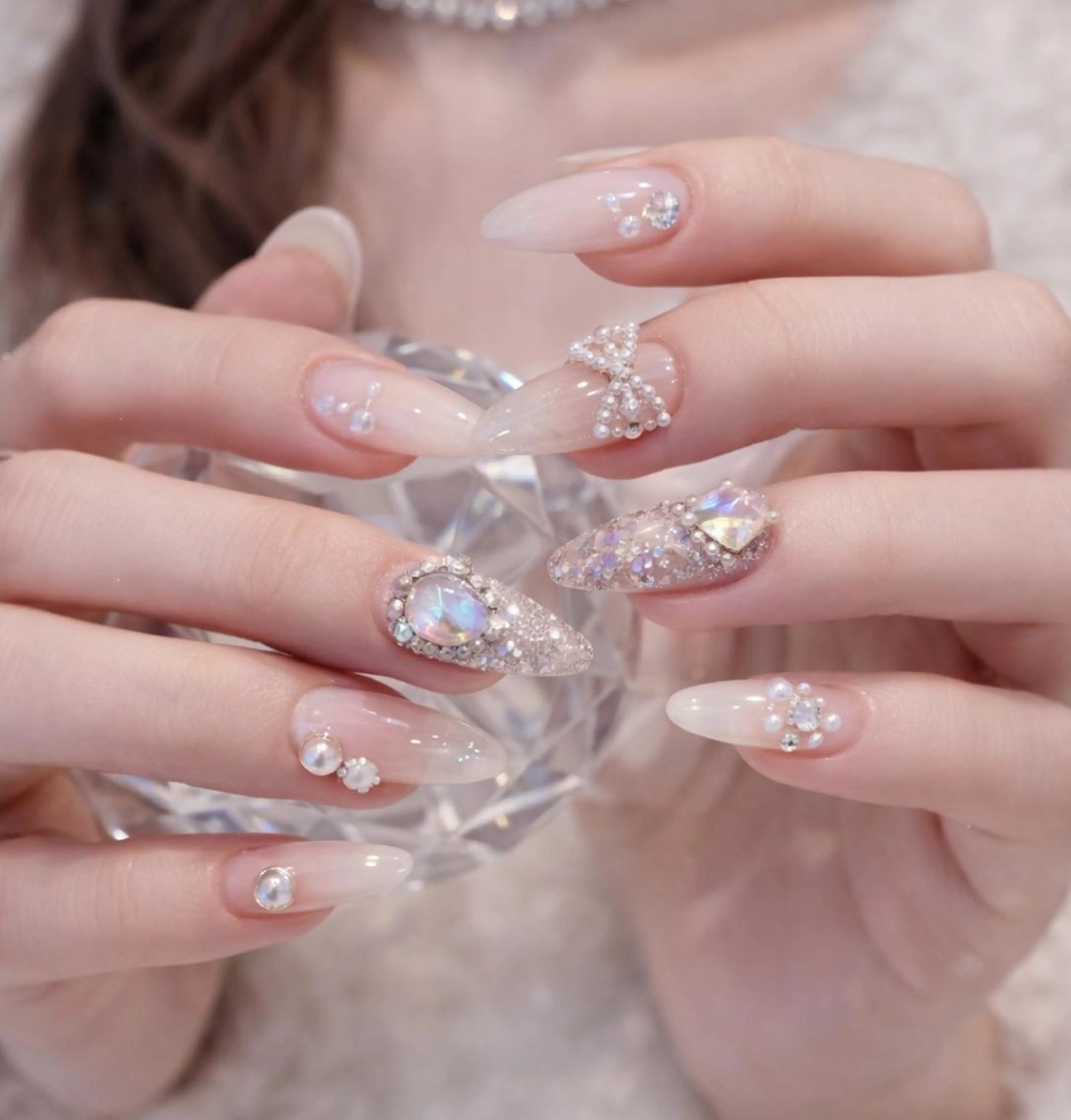 韓国ワンホンネイル ¥5980の写真