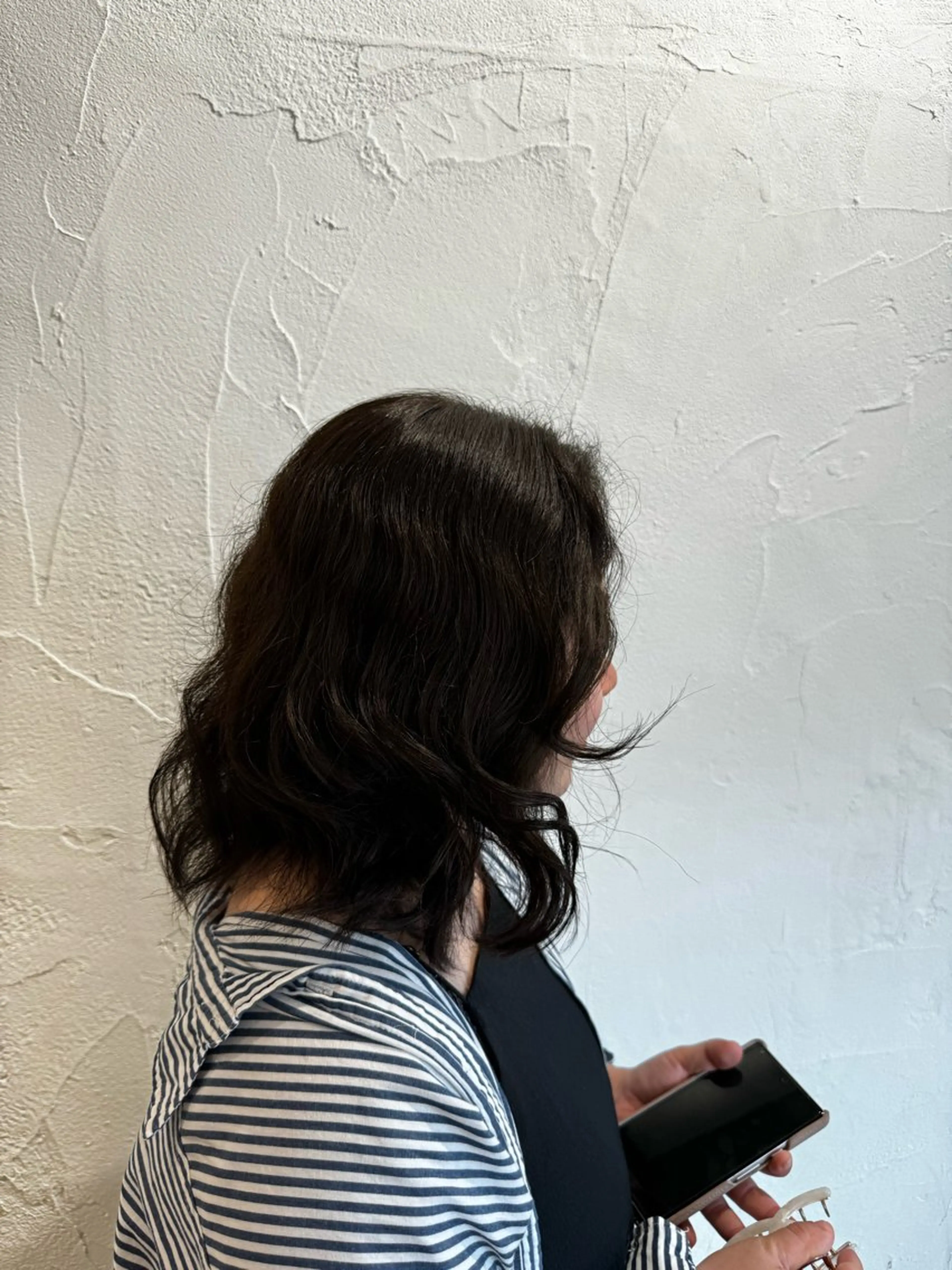 ミディアム ダブルカラーベージュ カラー/tuburaのヘアスタイル