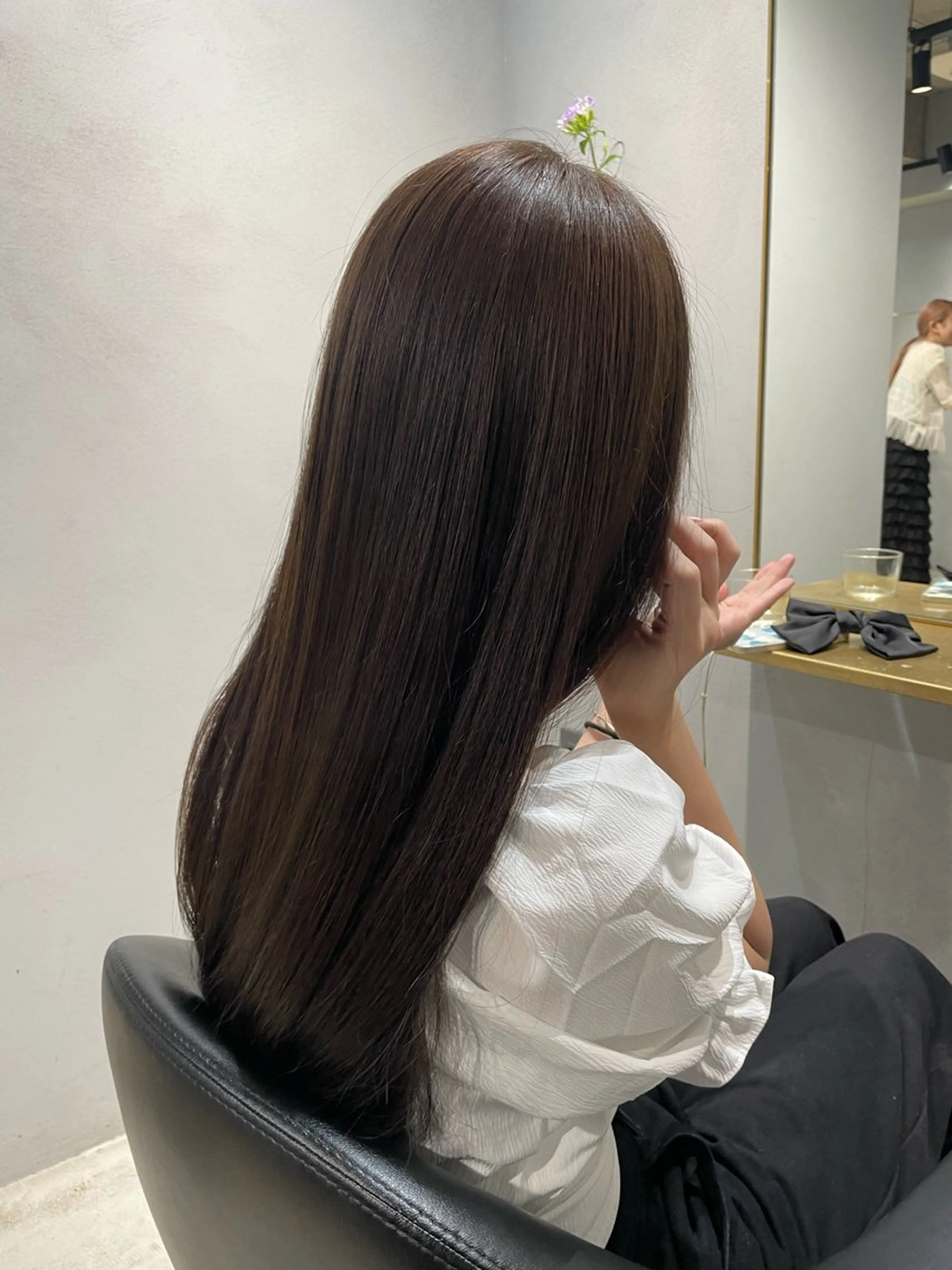 ロング カラー 透明感カラー レイヤーカット/ パーマ/齋藤大貴のヘアスタイル