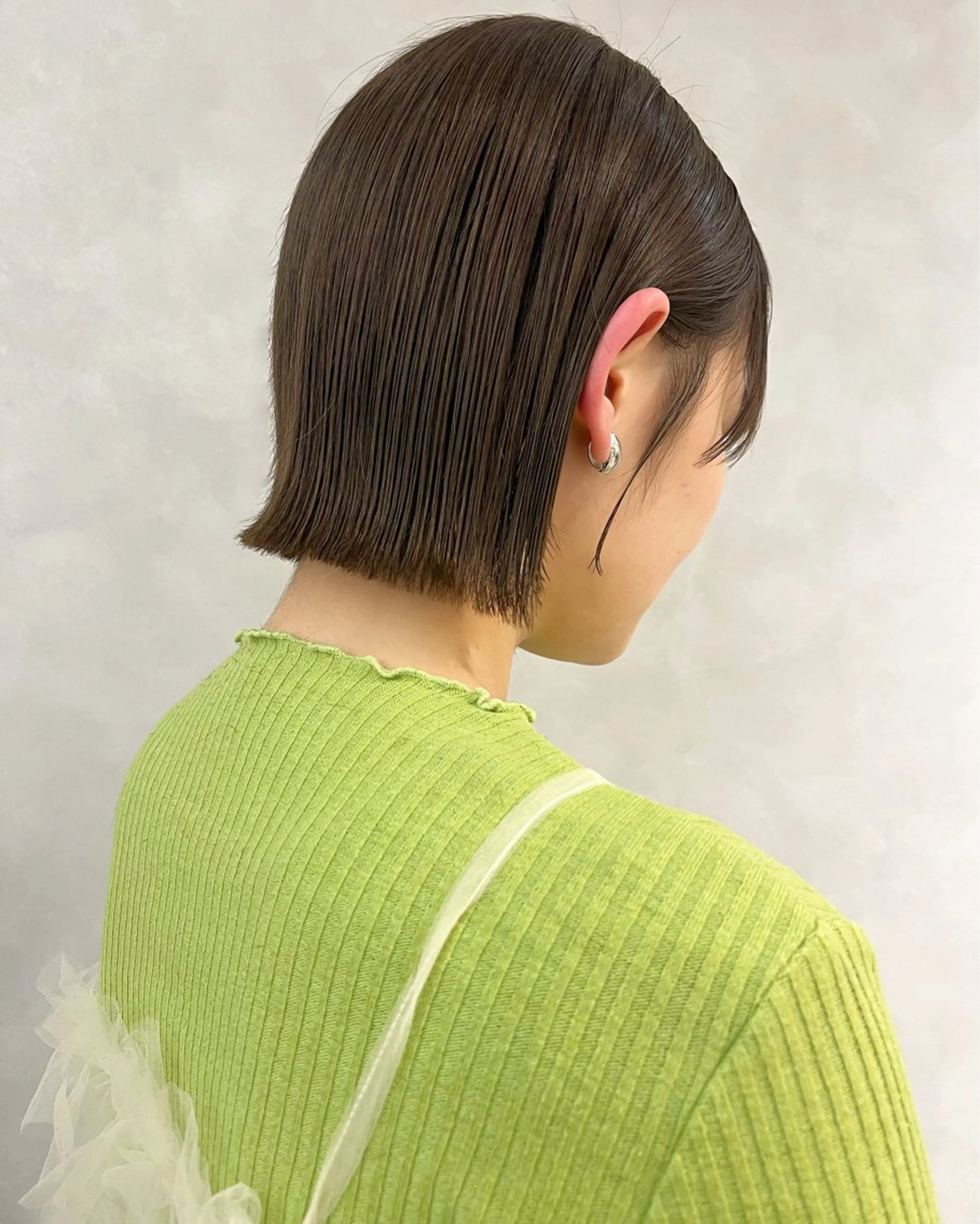 ショート カット ヘアカラー トリートメント 🌼タッセルボブ/シ ョートmoeka🌼のヘアスタイル