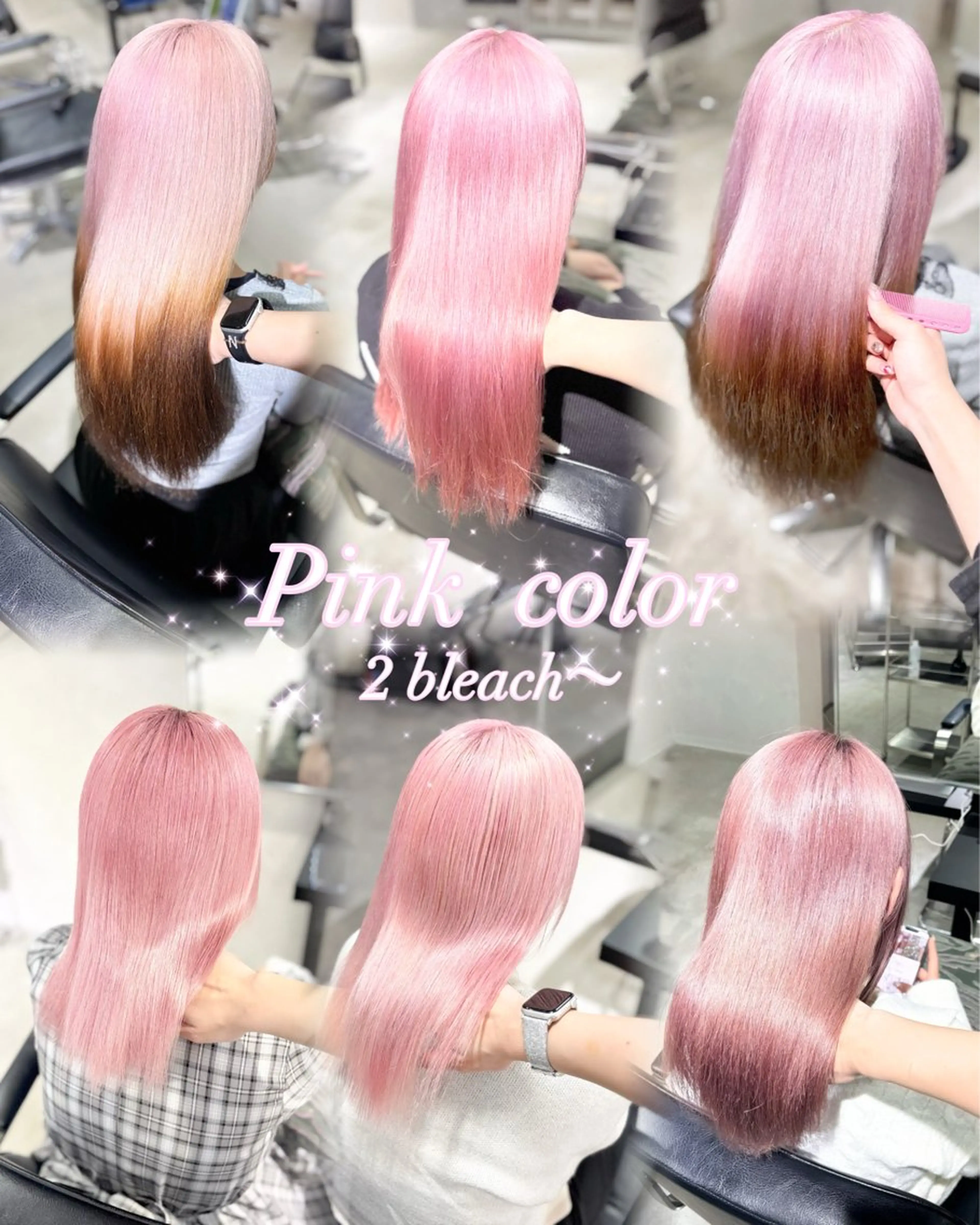 カラー ヘアアレンジ ブリーチ ハイトーンカラー ヘアカラー トリートメント 艶髪ハイトーン/ ブロンド/Nagiのヘアスタイル