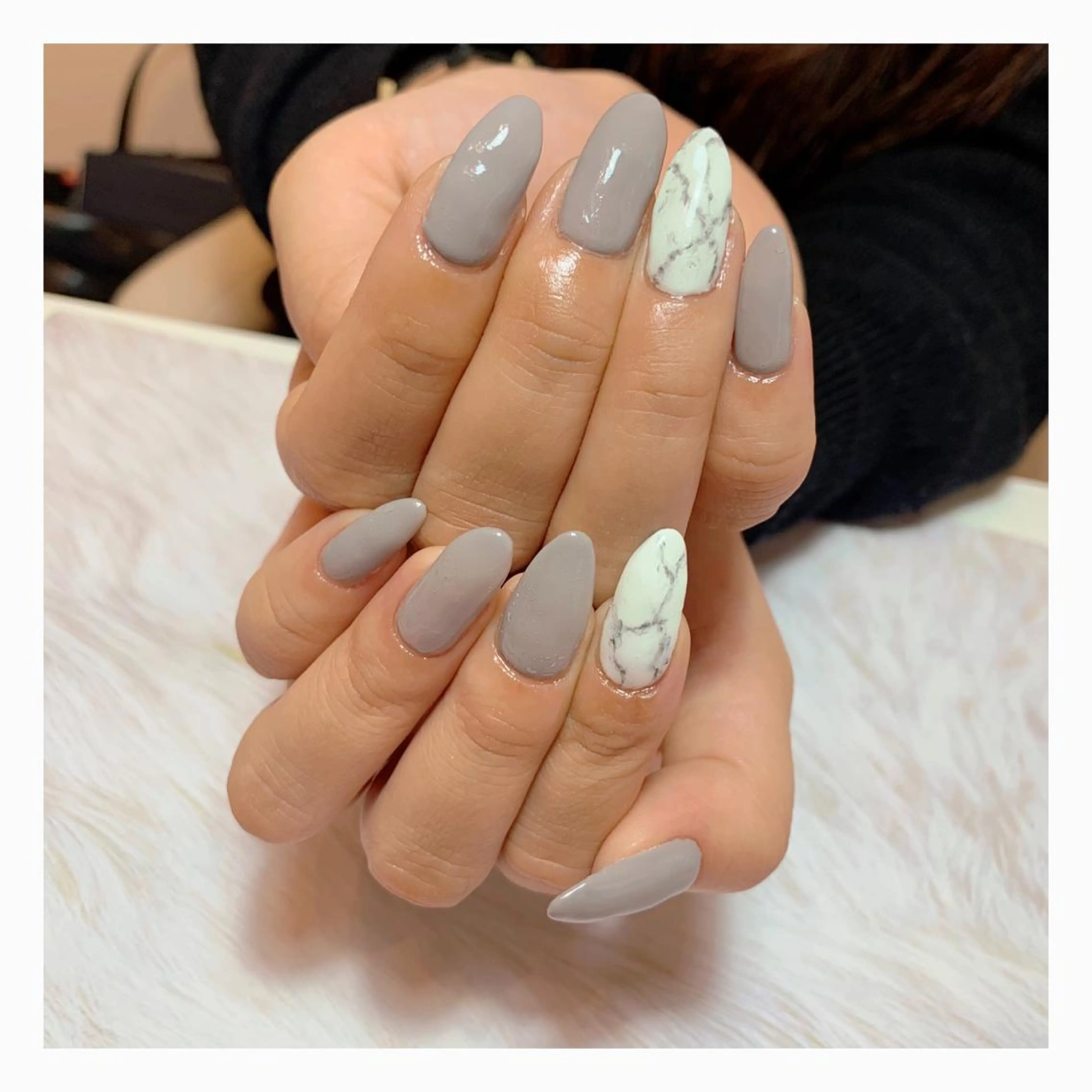 ネイル 大理石ネイル(マーブル) C's coffret所属・C's coffretのネイルデザイン