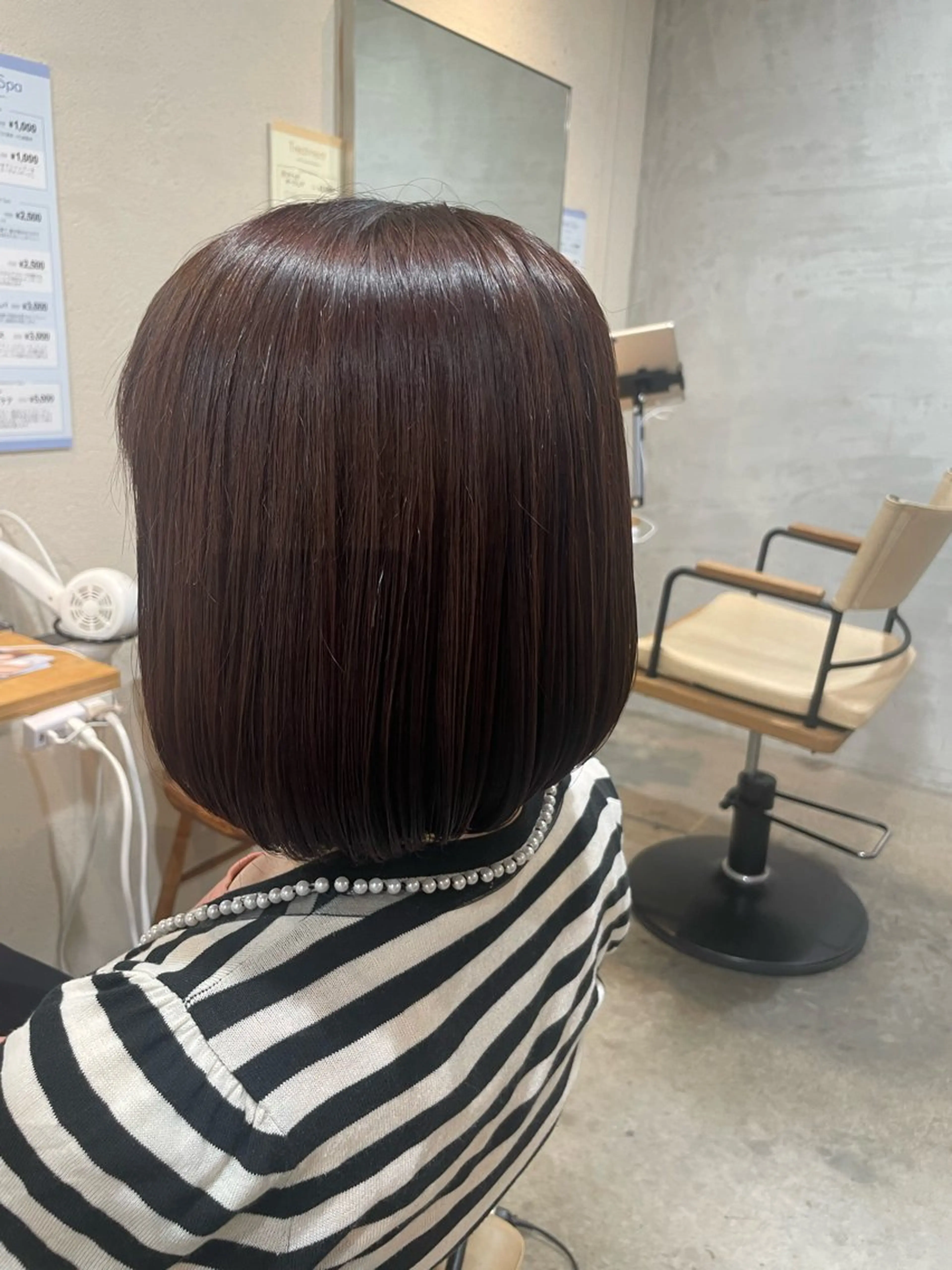 ミディアム ヘアカラー momoka 女性限定のヘアスタイル