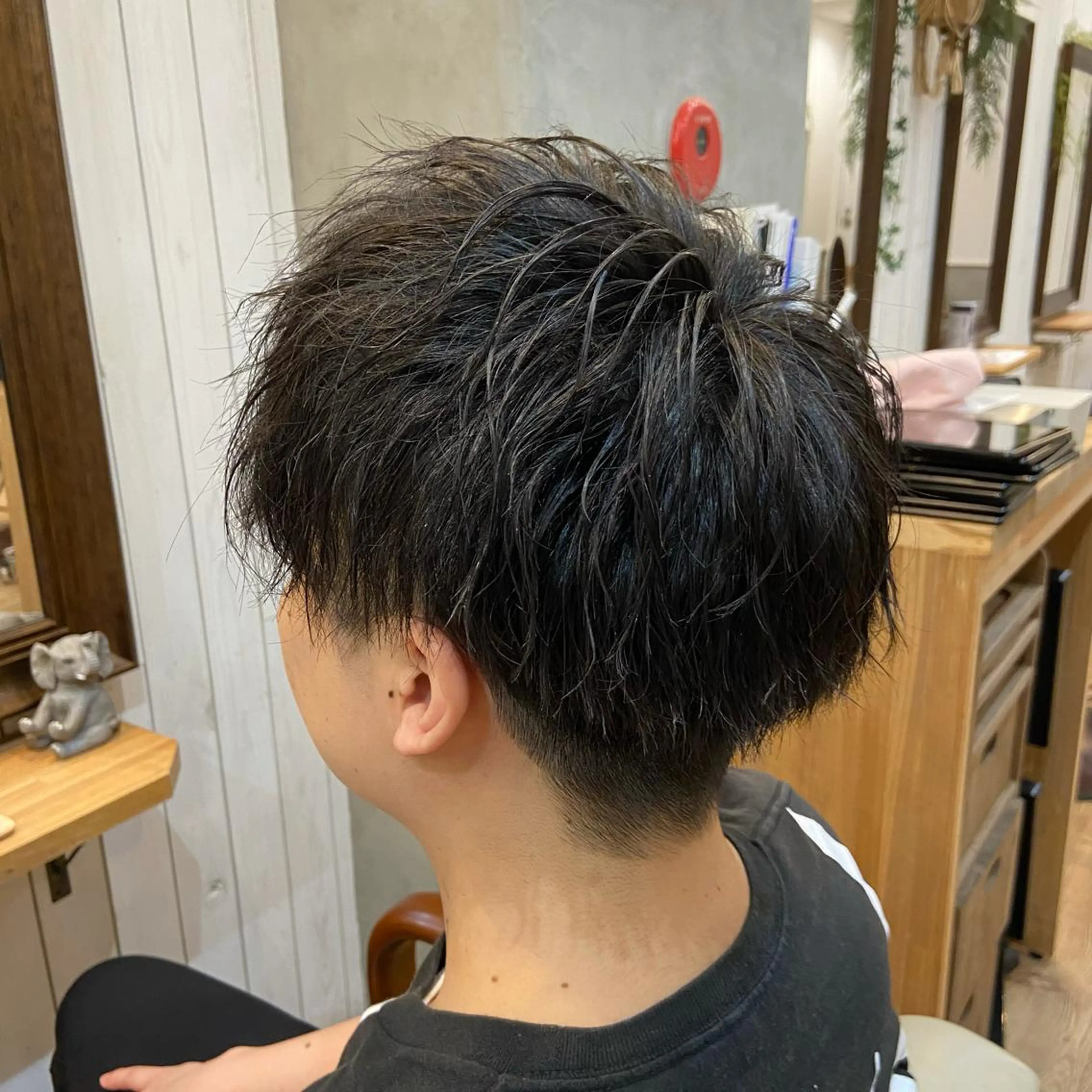 ショート パーマ メンズ †山尾 大輝†のヘアスタイル
