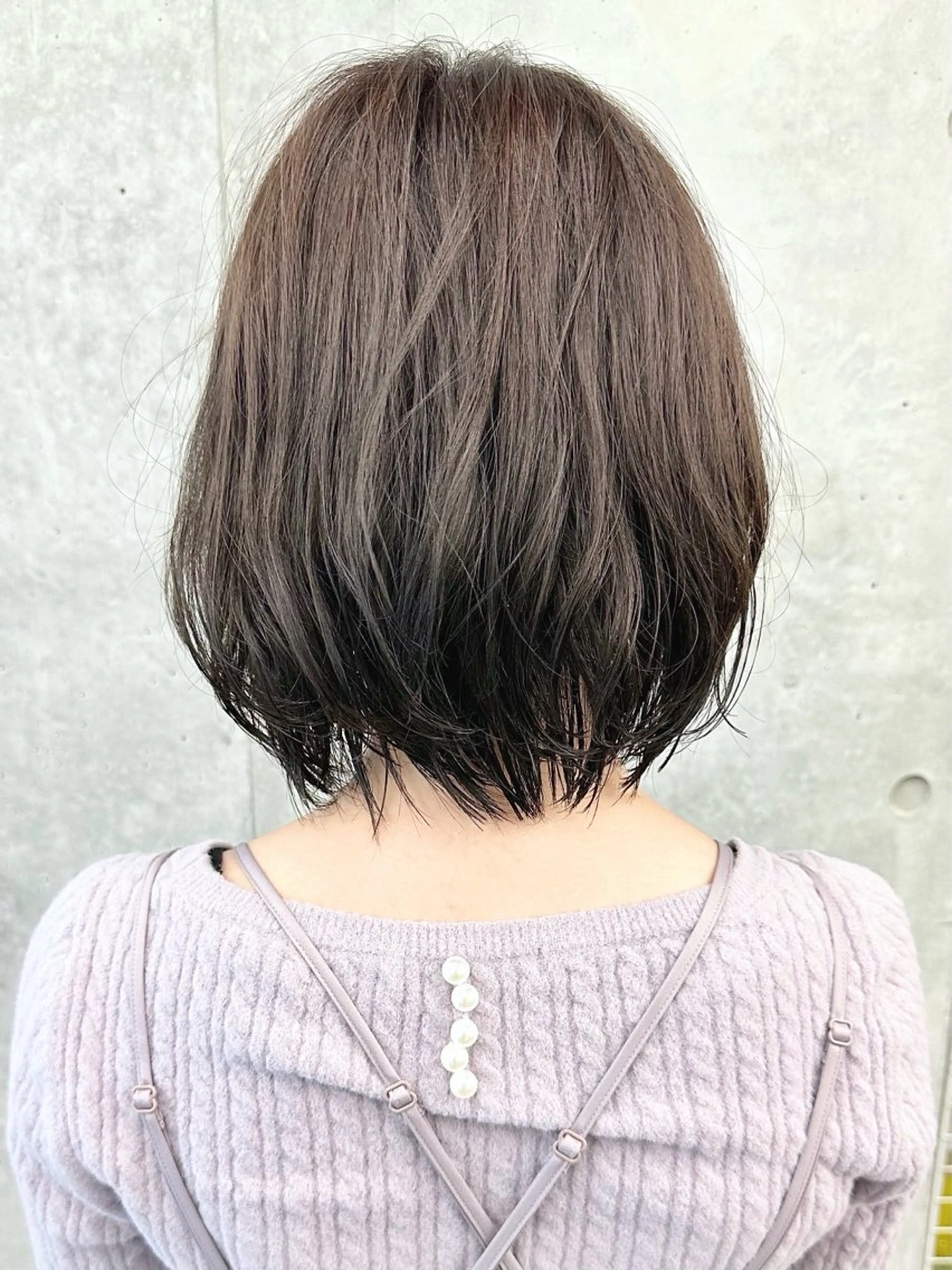 ショート カラー カット ヘアカラー トリートメント 小顔ボブ/お悩み解決 /ボブパーマ/とういのヘアスタイル