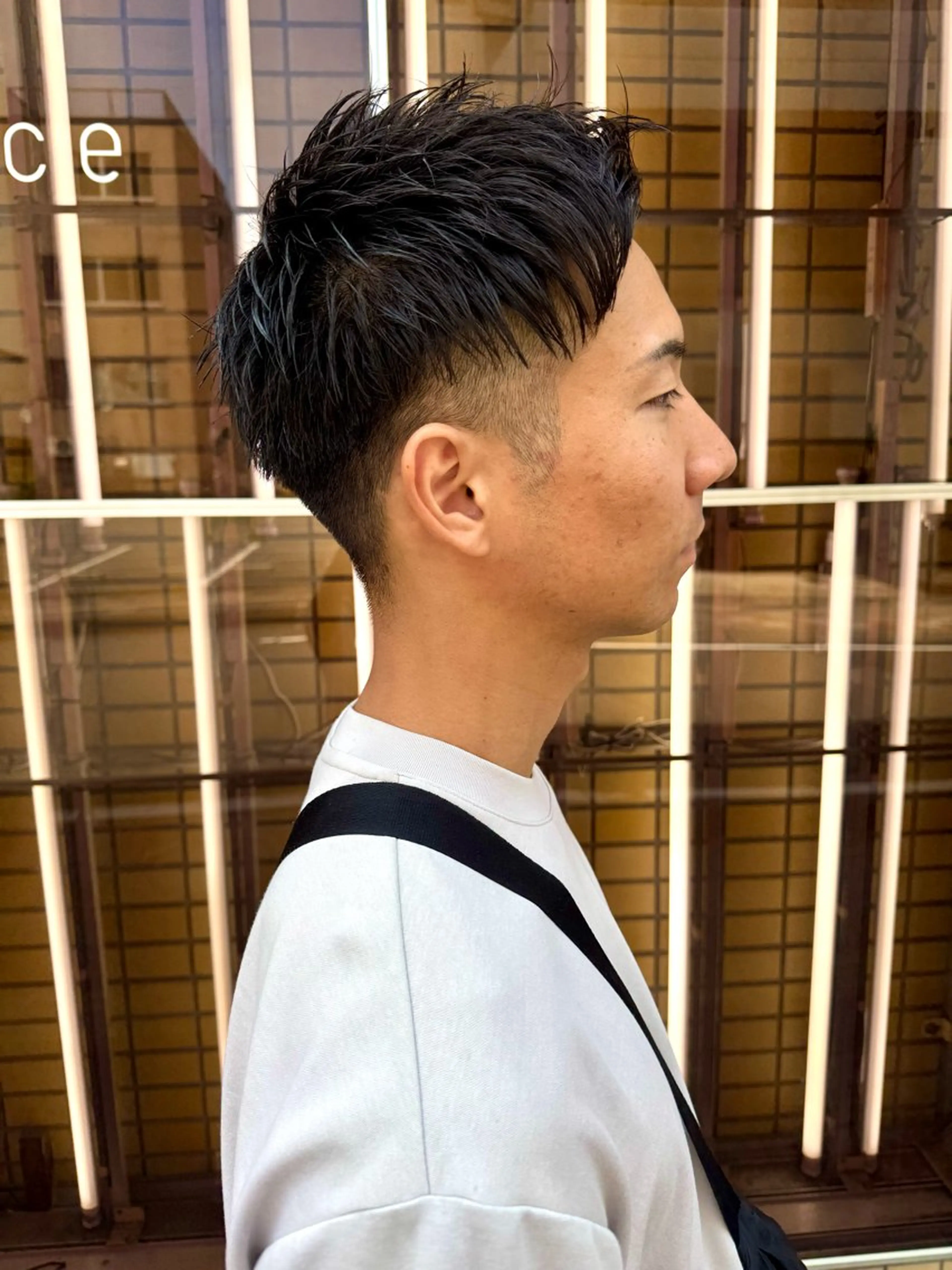 メンズ 米元 春奈のヘアスタイル