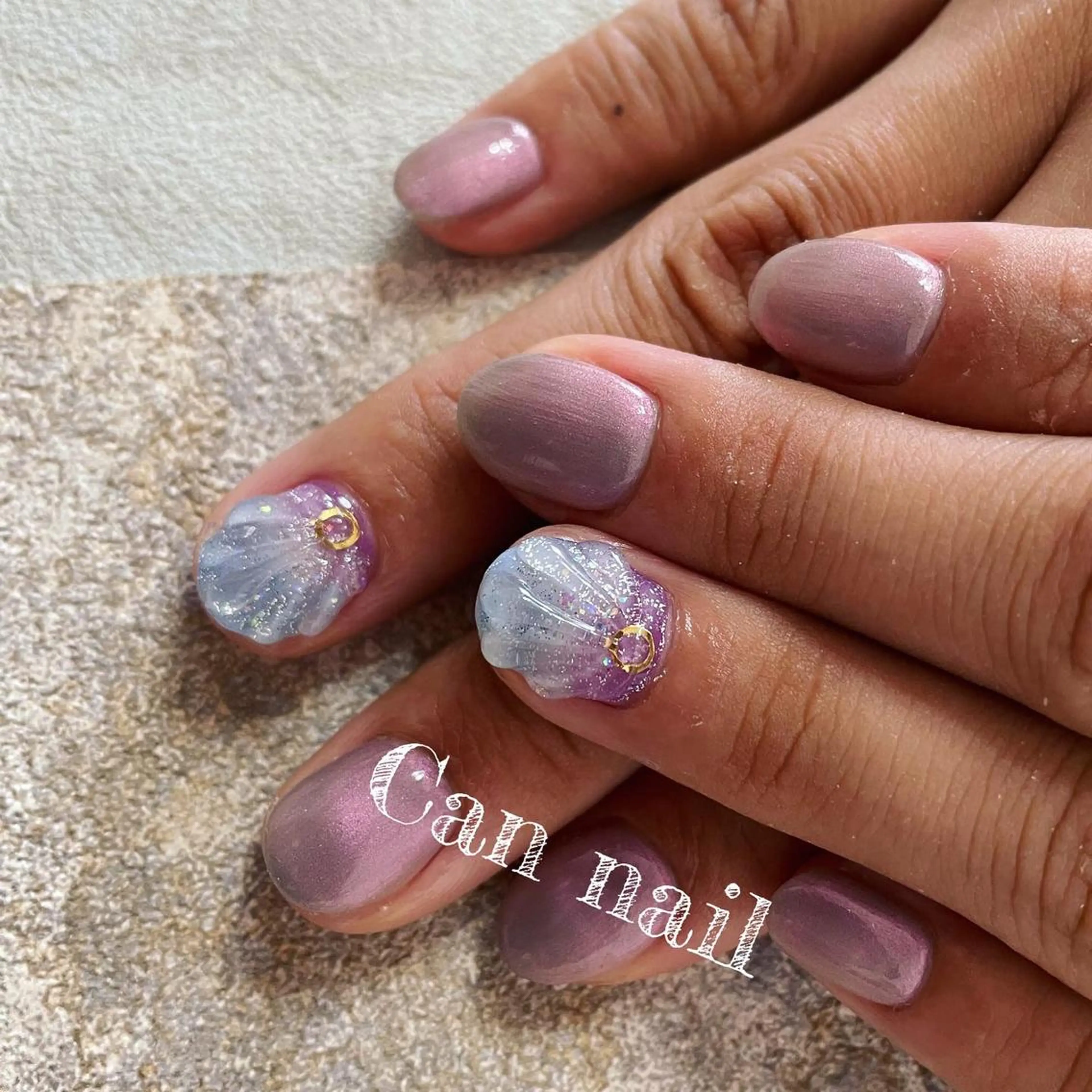 ショート ネイル Parfum パルファンのネイルデザイン