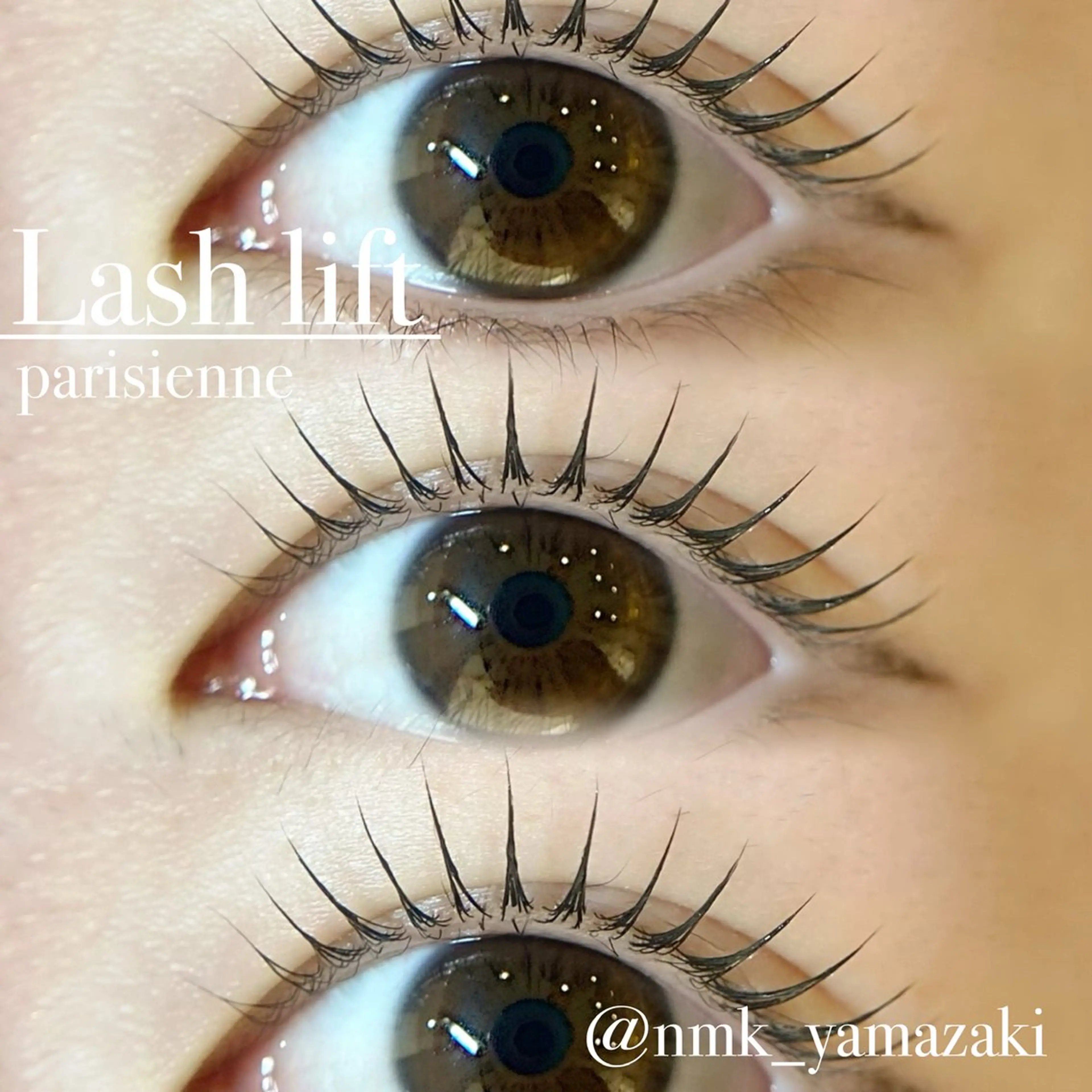 マツエク・マツパ パリジェンヌラッシュリフト マツパ eno eyelash salon所属・🫧eno オーナー山崎🫧のマツエク・マツパデザイン