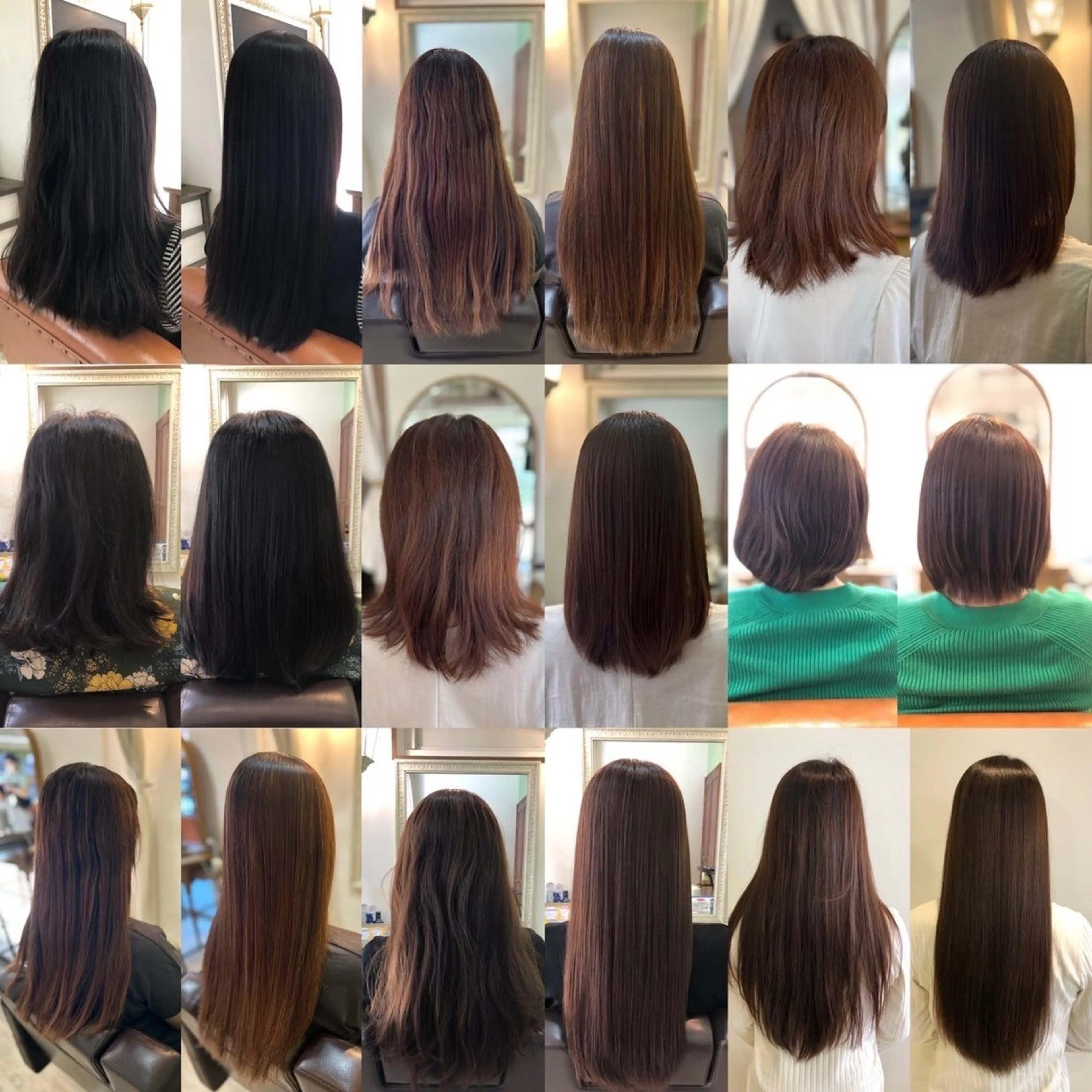 セミロング 髪質改善 カット 縮毛矯正 🫧髪質改善🫧 ‎SERINA⟡.·のヘアスタイル