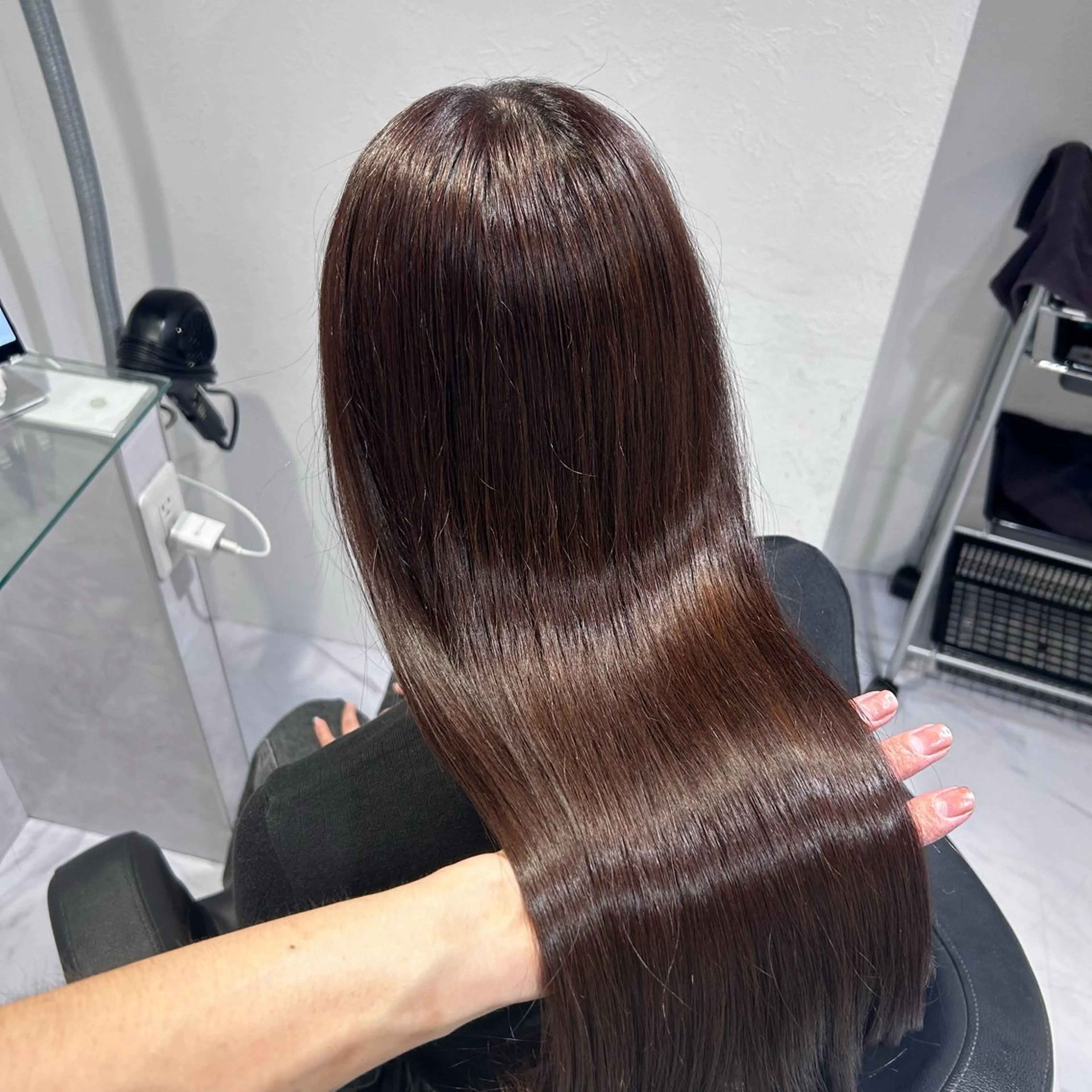 ロング カラー 表参道/透明感カラー /暗髪/ジュキヤのヘアスタイル