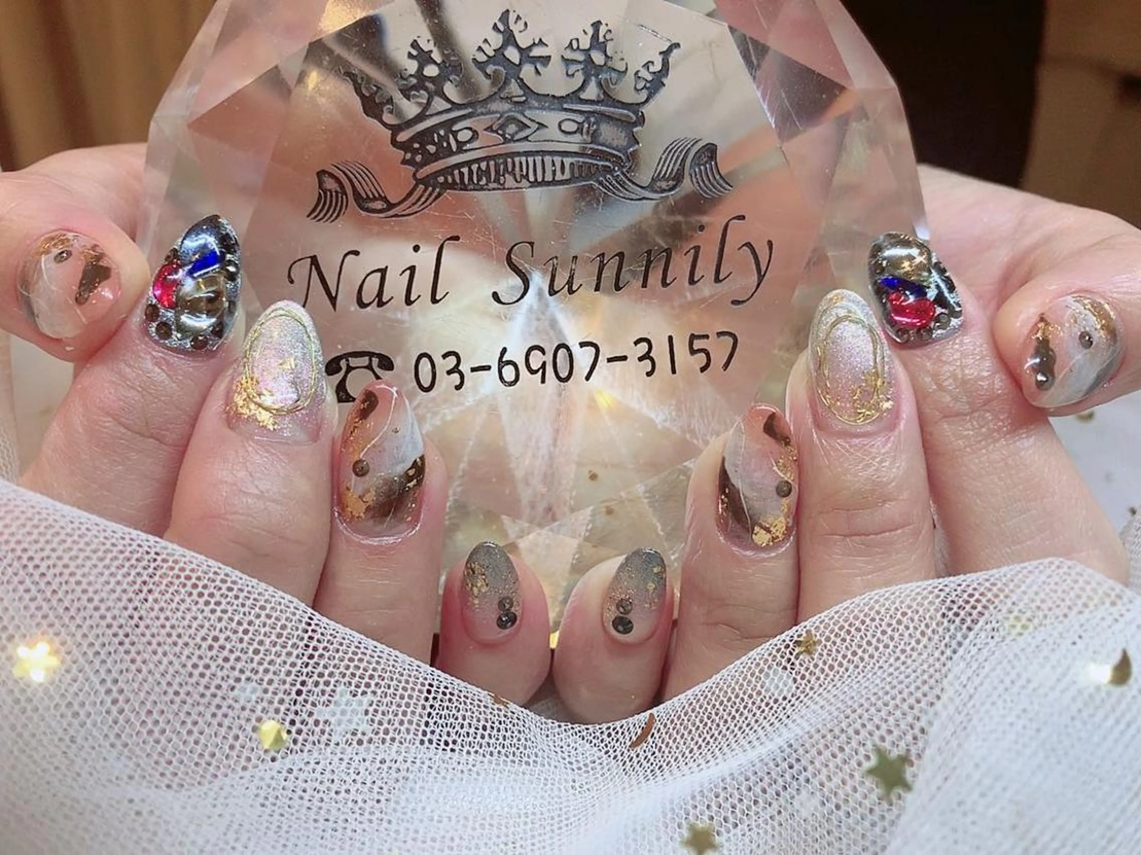 ネイル 長さだし専門店 M2　rikaのネイルデザイン