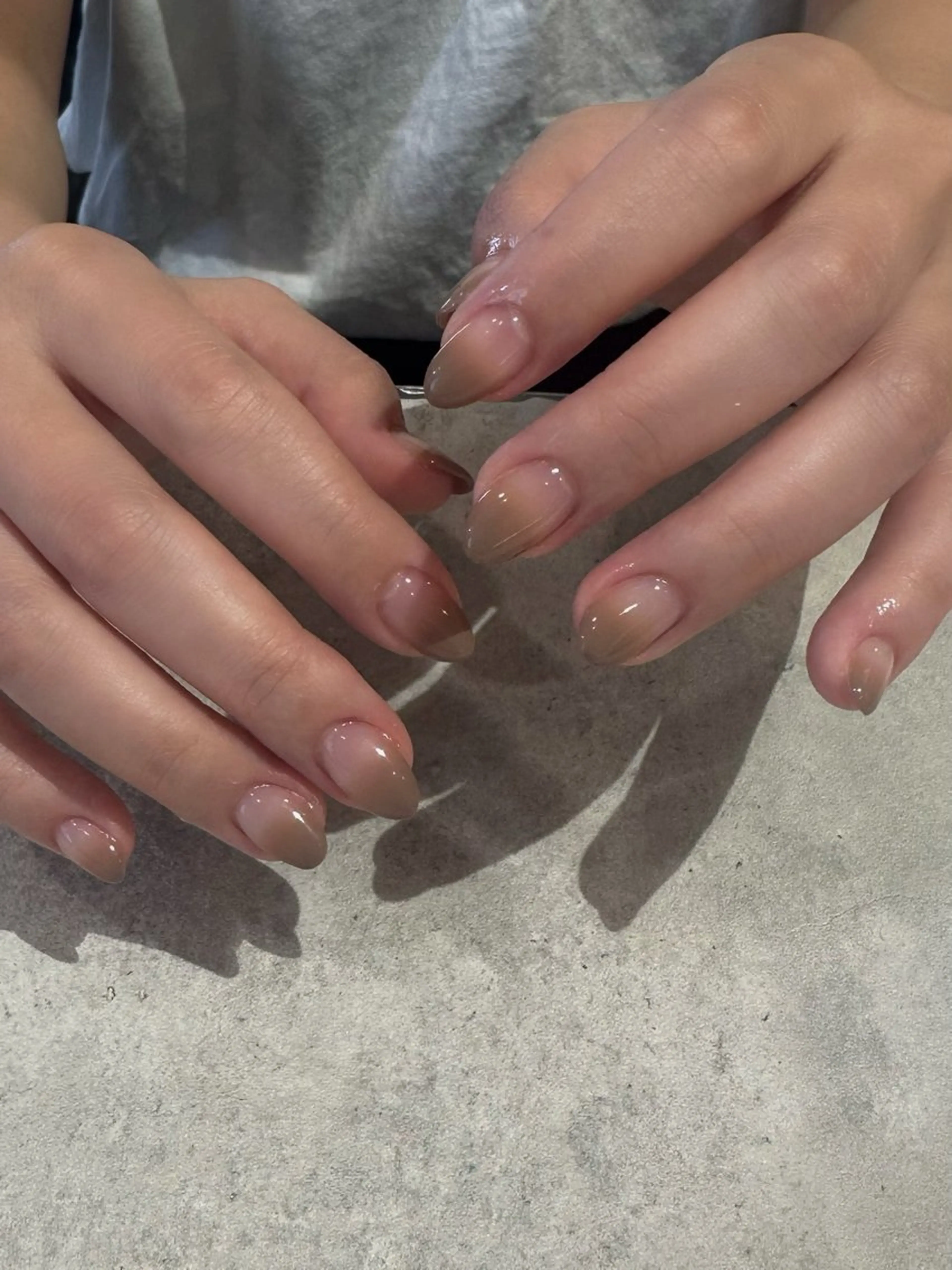 ネイル ハンドネイル 豊島 波奈のネイルデザイン