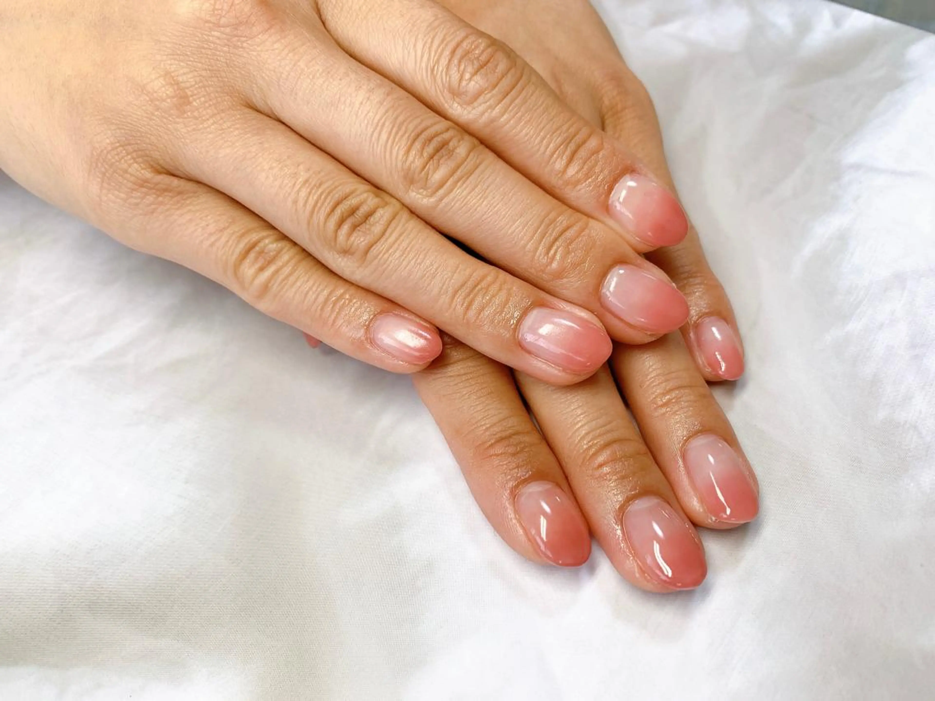 ネイル グラデーション シンプルネイル 春ネイル ハンドネイル 痩身/脱毛/ネイル HARUKAのエステ・リラクイメージ