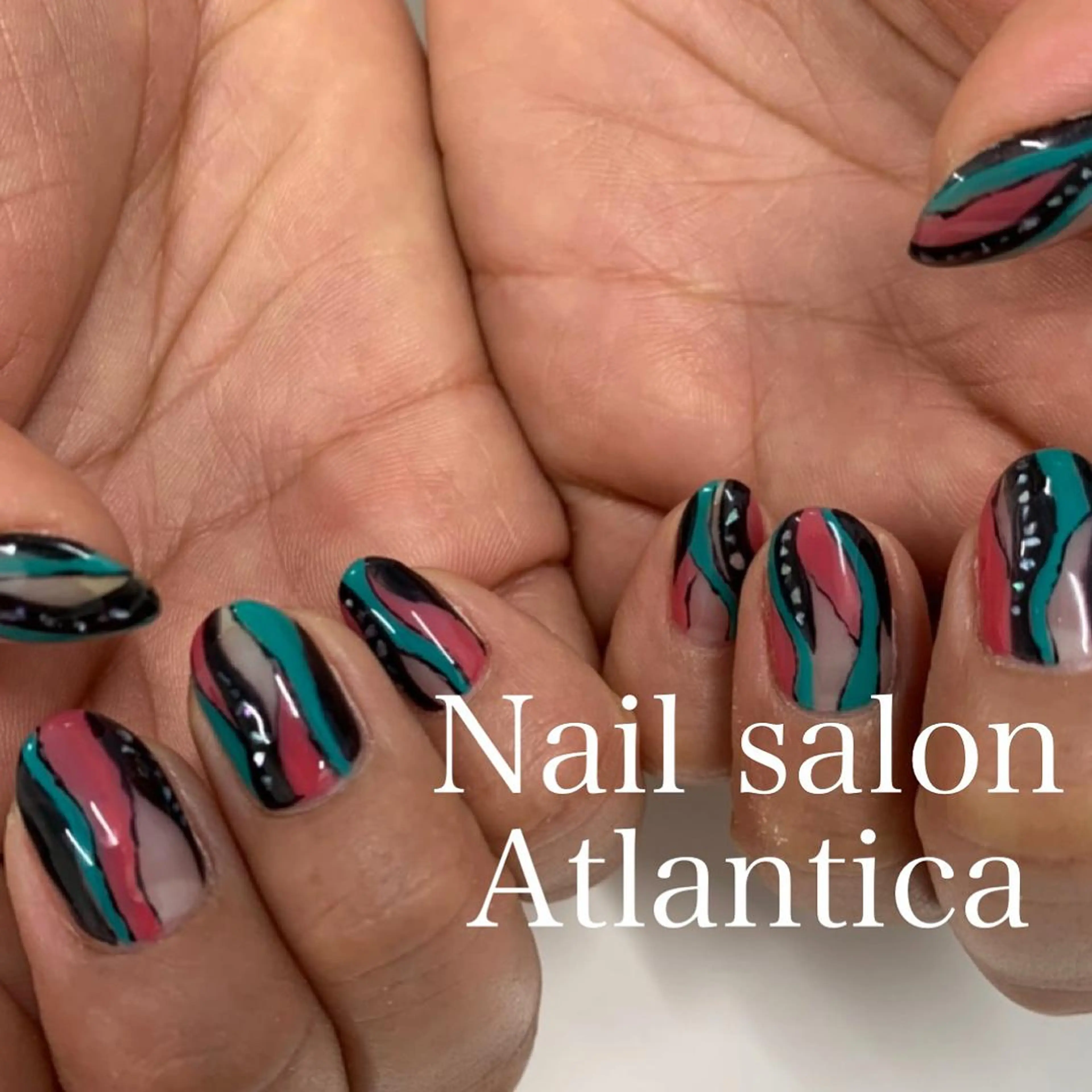 ネイル アートネイル ハンドネイル Nail salon Atlantica所属・Nail salon ✩ ｱﾄﾗﾝﾃｨｶのネイルデザイン