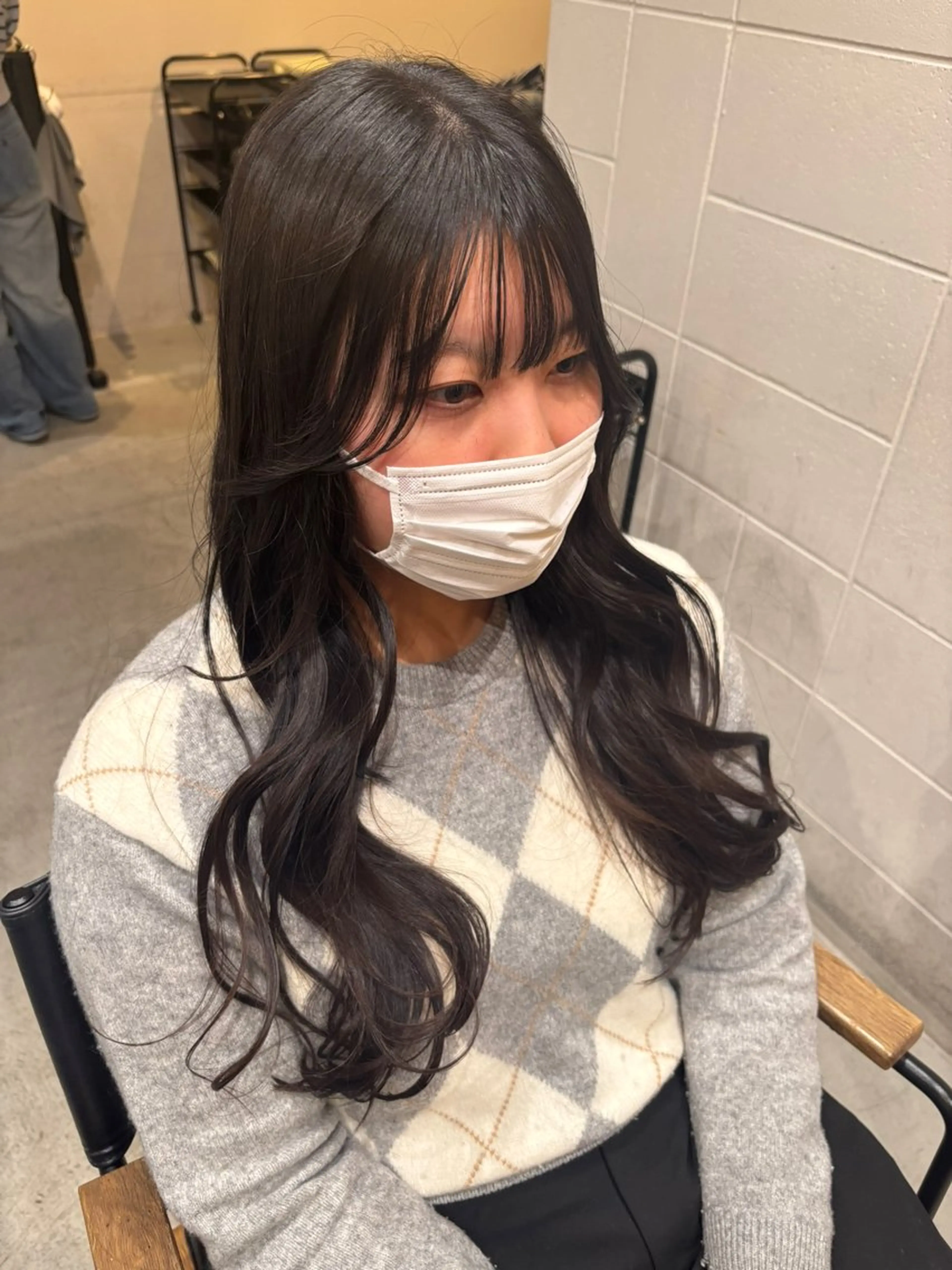 ロング カット トリートメント 野村咲月/ Relico‐nidのヘアスタイル