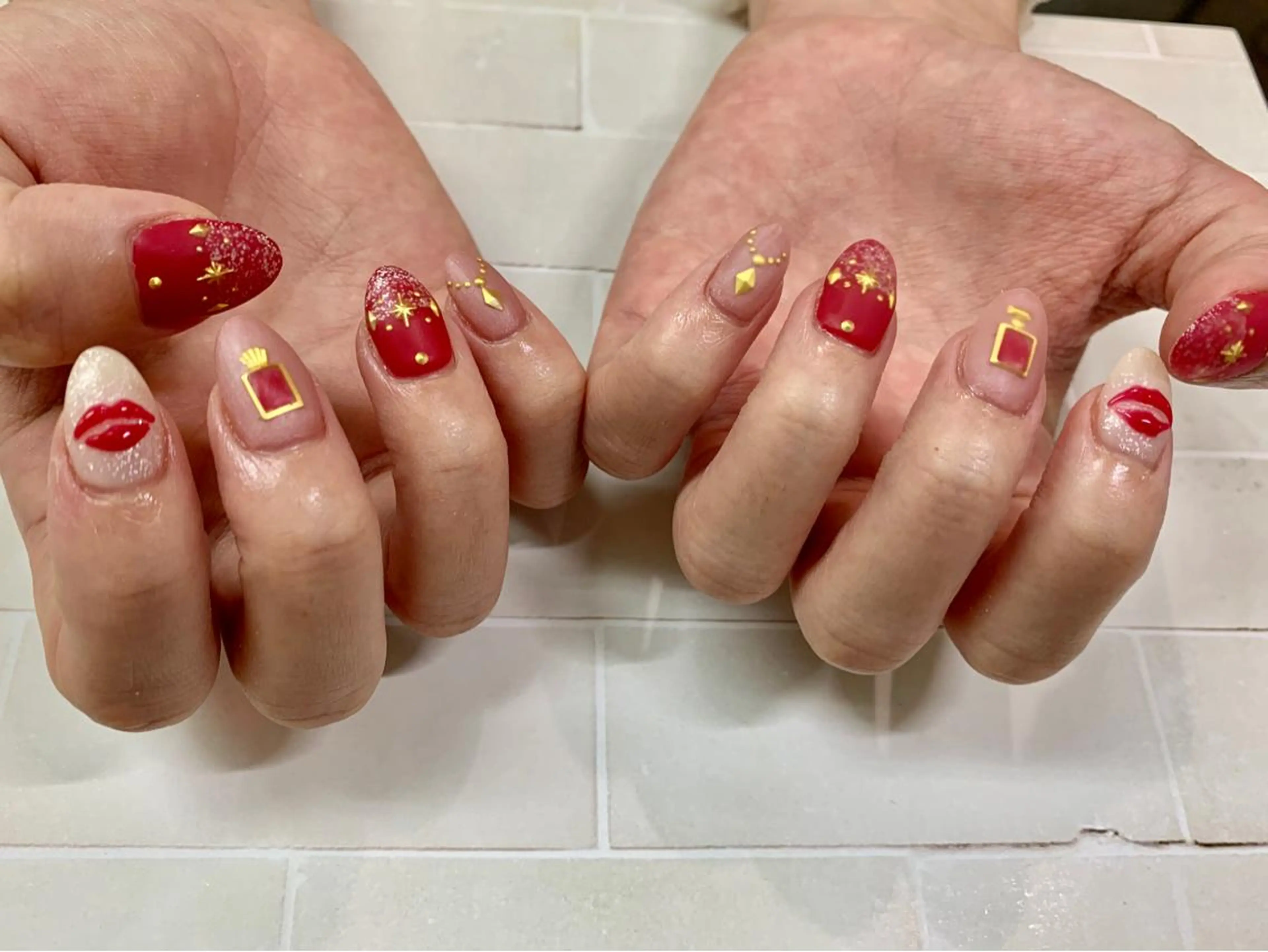 ネイル ハンドネイル JuniNail 주니네일🇰🇷suのネイルデザイン