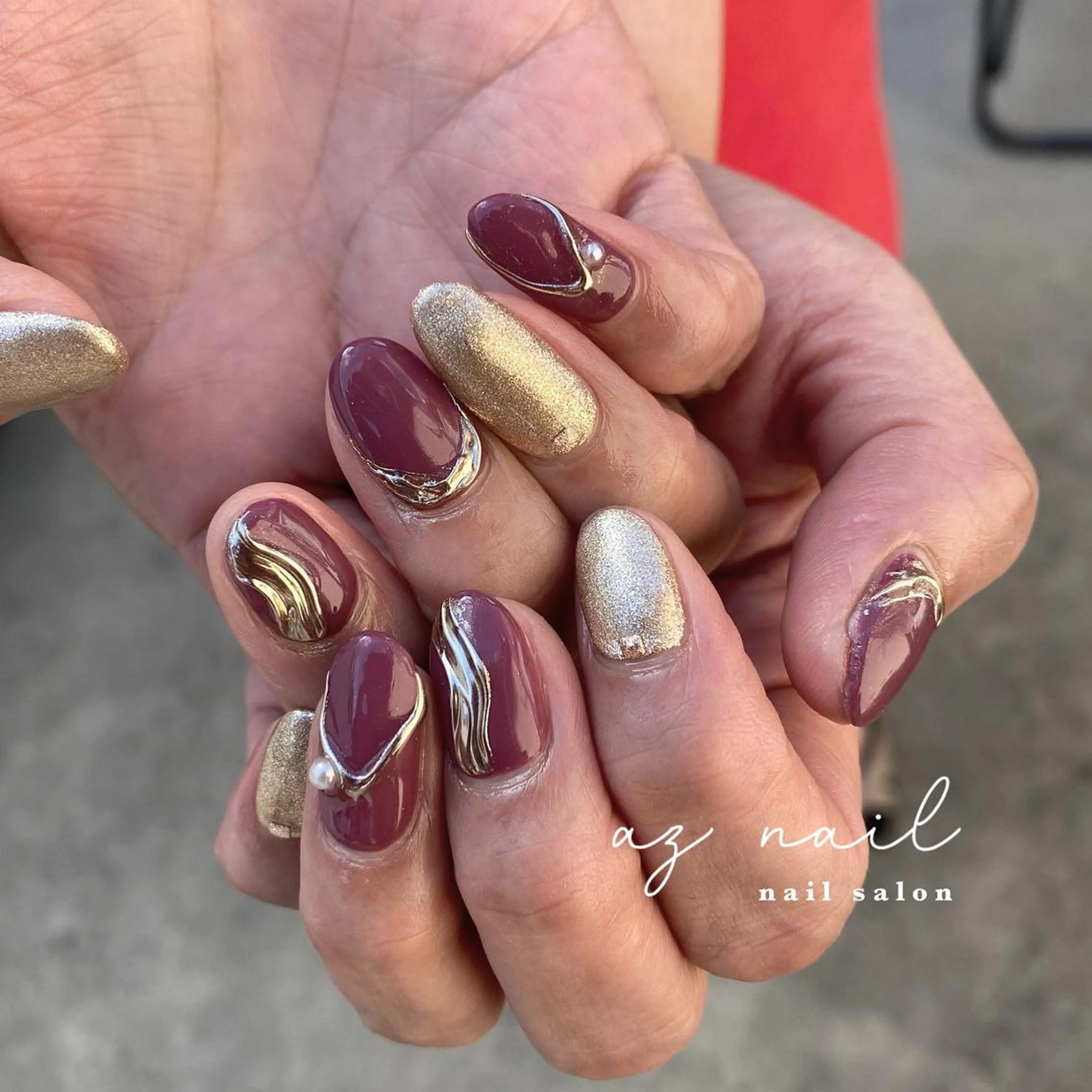 ネイル 井上 梓のネイルデザイン