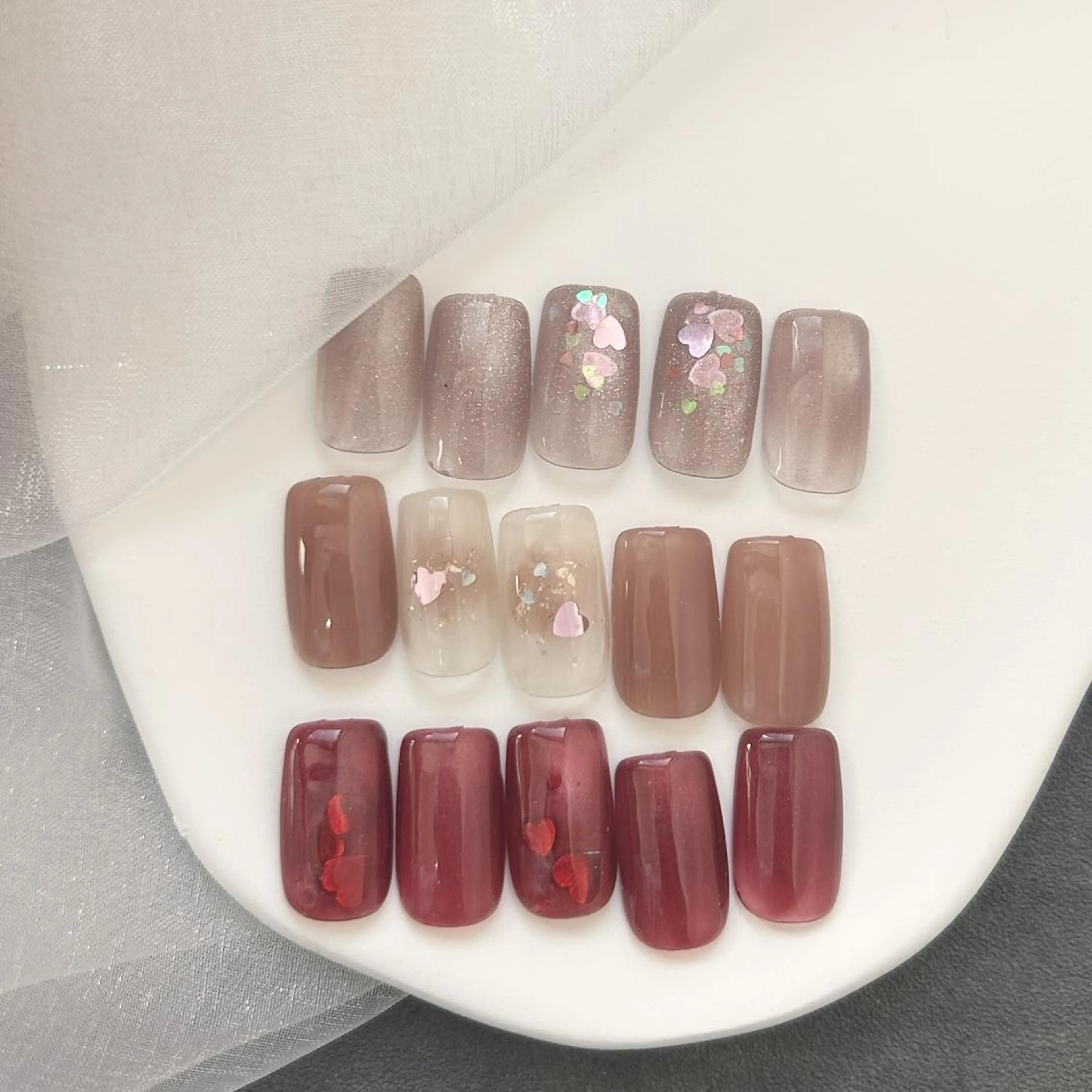 期間限定！バレンタインデザイン🍫の写真