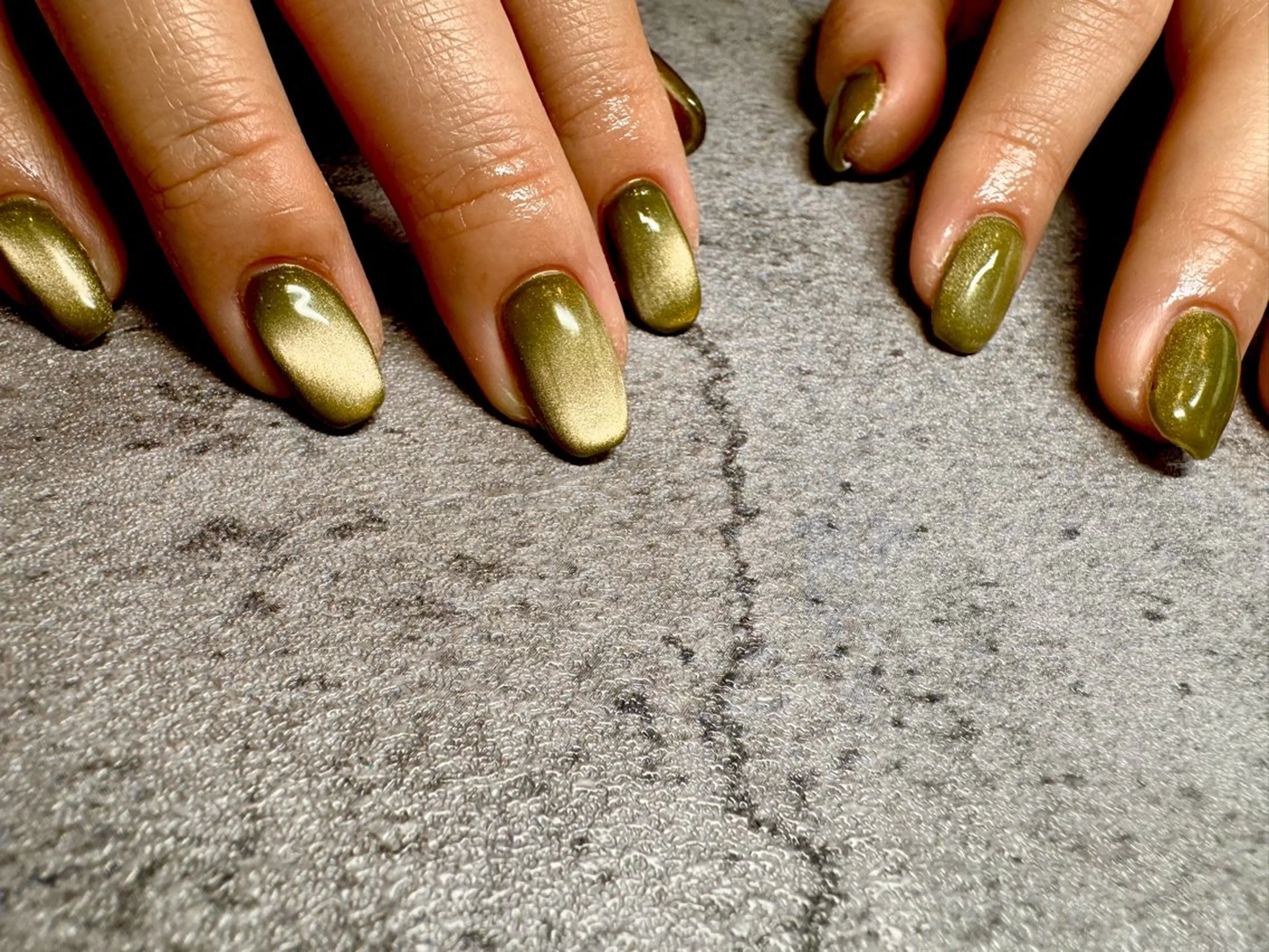 ネイル マグネットネイル 平井 唯のネイルデザイン