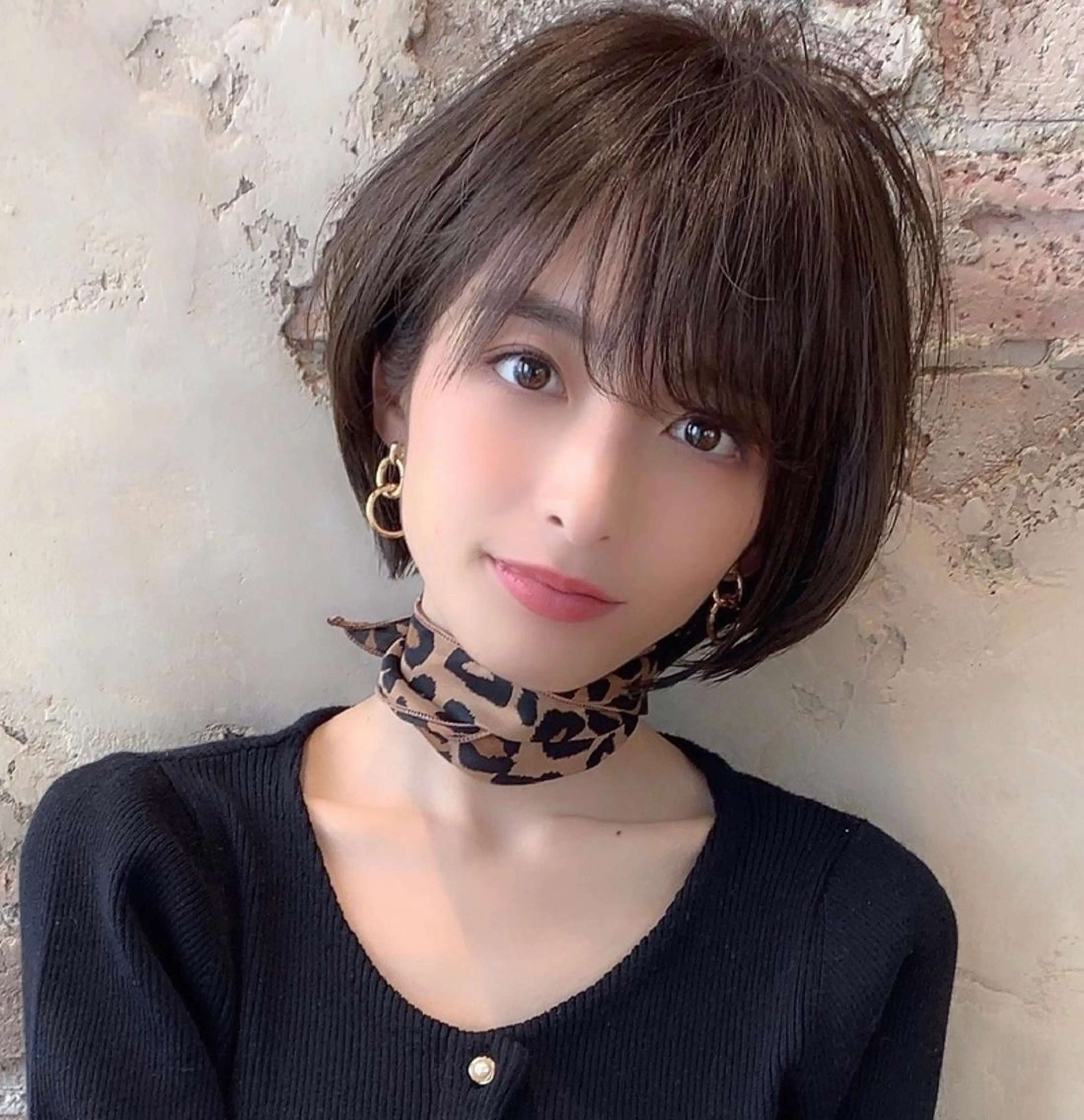 ショート 🧡くびれヘア/前髪 顔周り🧡久原結衣のヘアスタイル