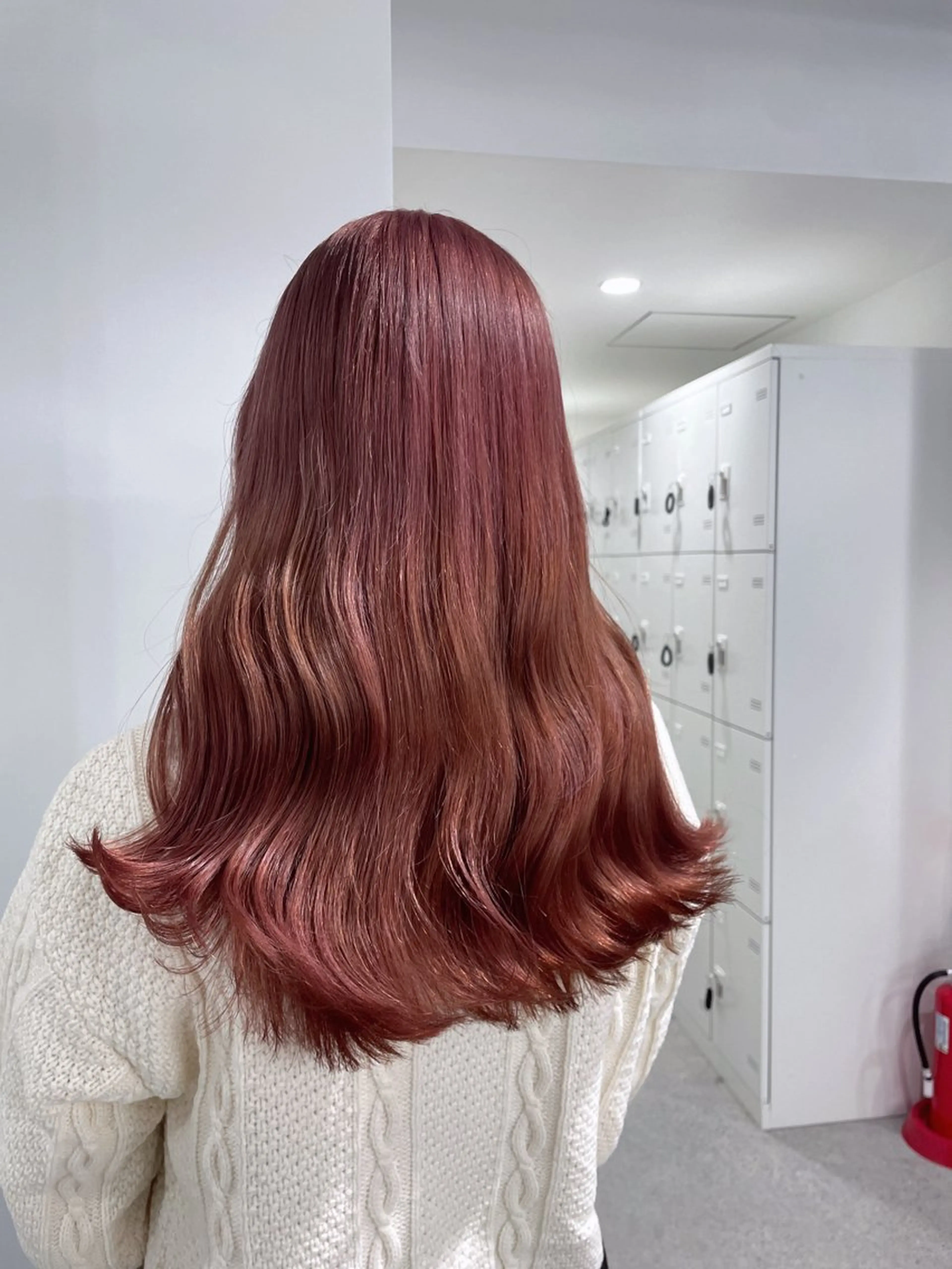 ロング ヘアカラー 盛れる暖色🎀ガーリ ーヘア🎀きっかのヘアスタイル