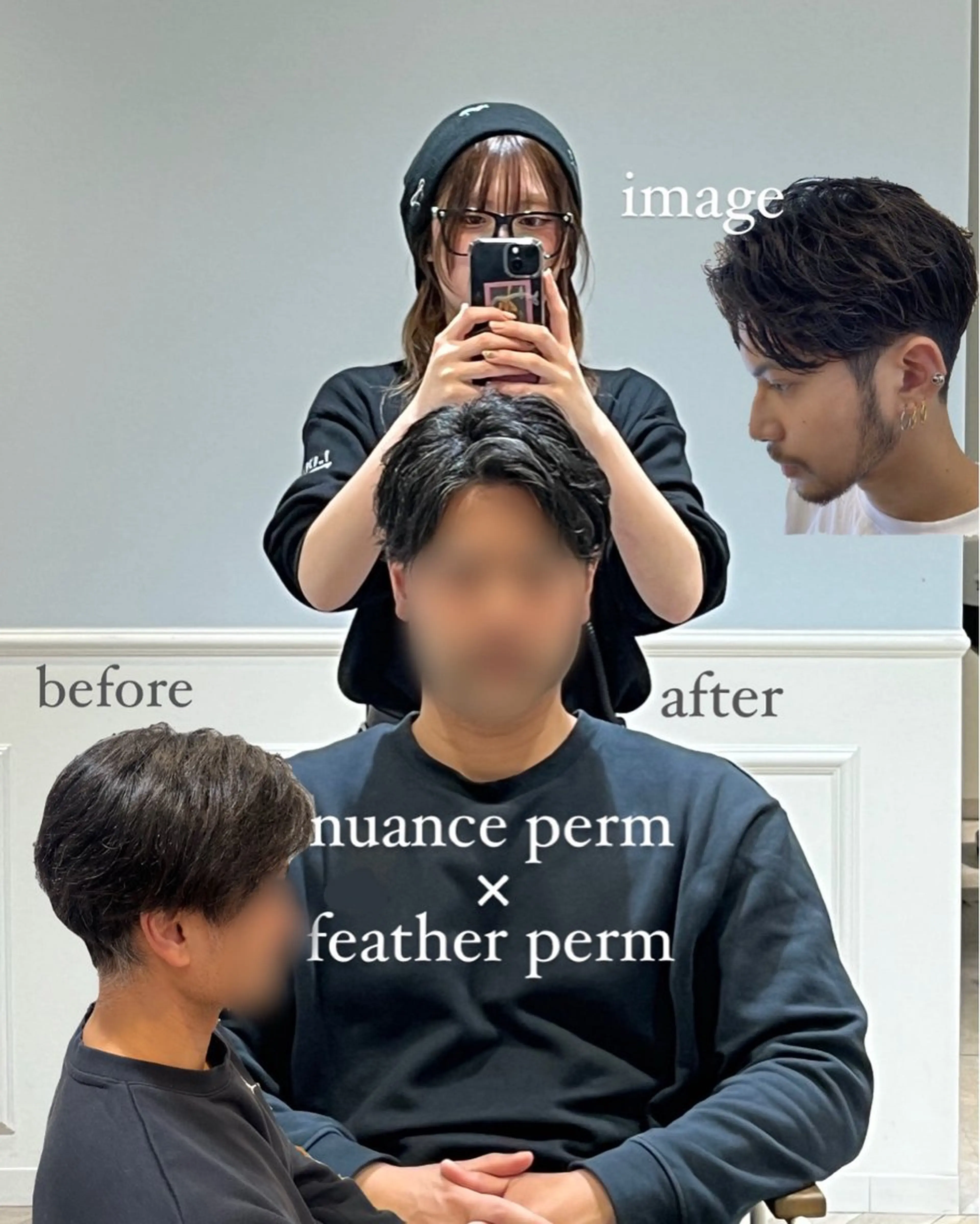 パーマ メンズ 韓国ヘア🇰🇷/ニ ュアンスパーマ/ヒナのヘアスタイル