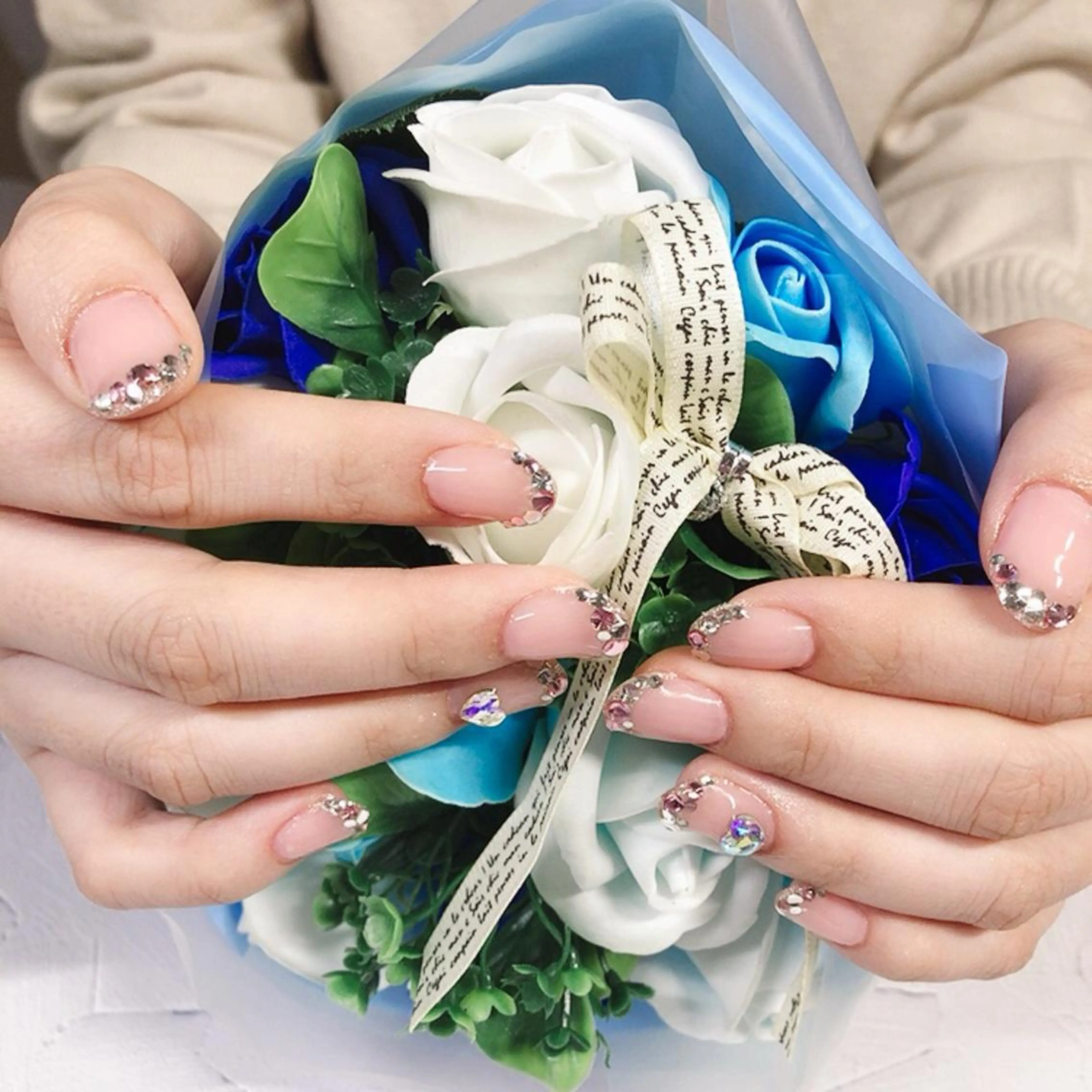 ネイル フレンチネイル 奥園 良恵のネイルデザイン