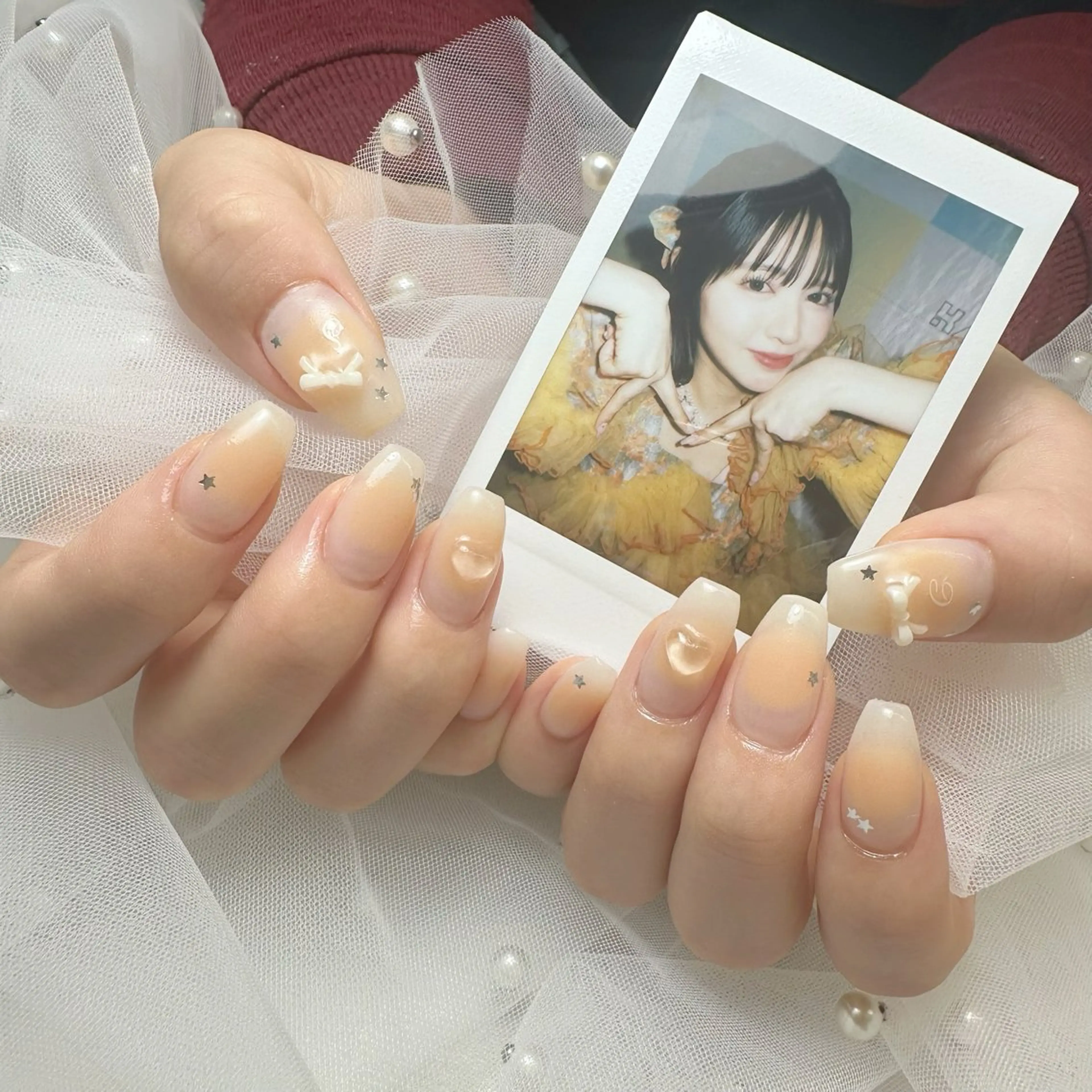 ネイル チークネイル ハンドネイル nami🐰🎀 堺筋本町ネイルサロンのネイルデザイン