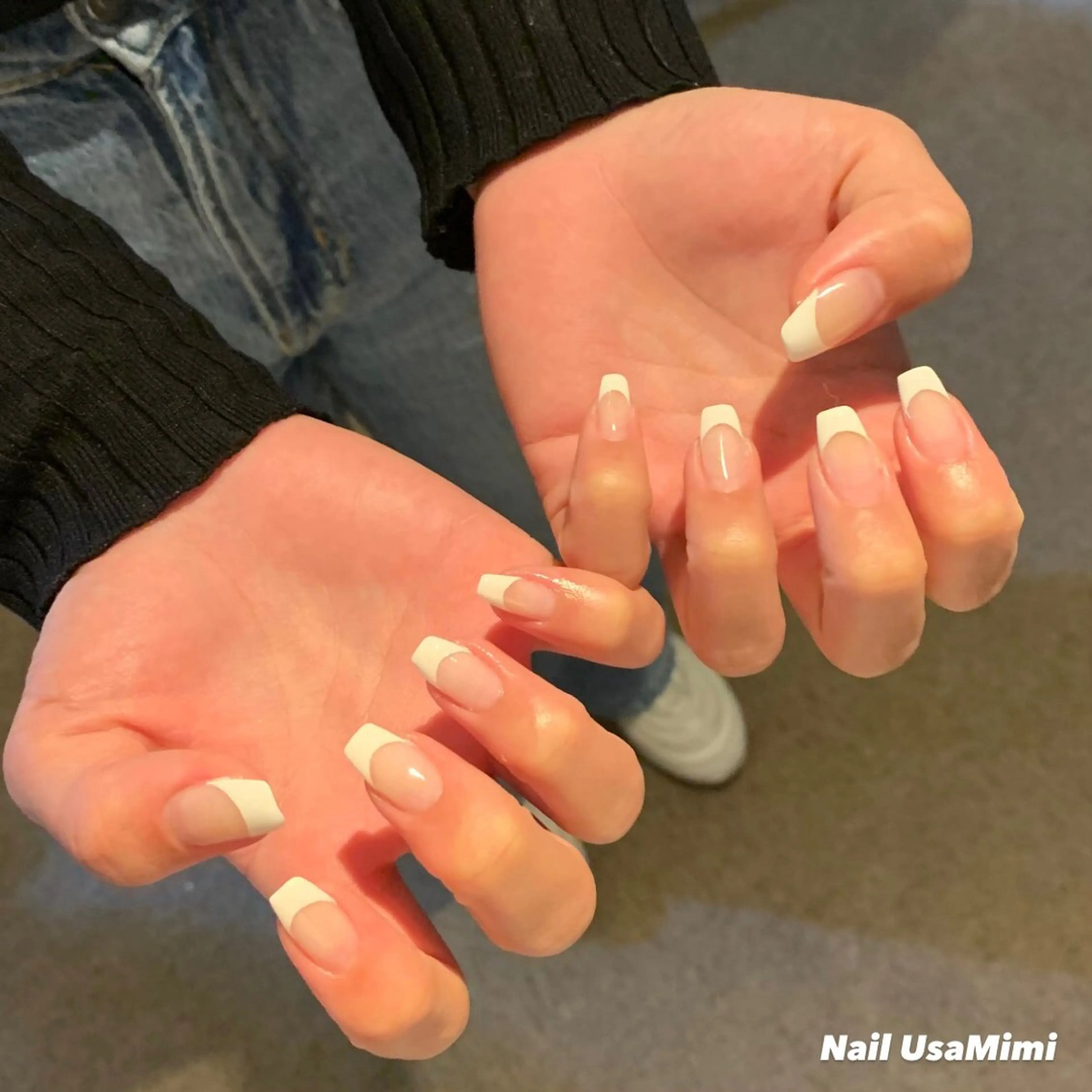 ネイル ジェルネイル マグネットネイル 持ち込み ワンカラーネイル パラジェル 本町ネイルNail UsaMimiのネイルデザイン