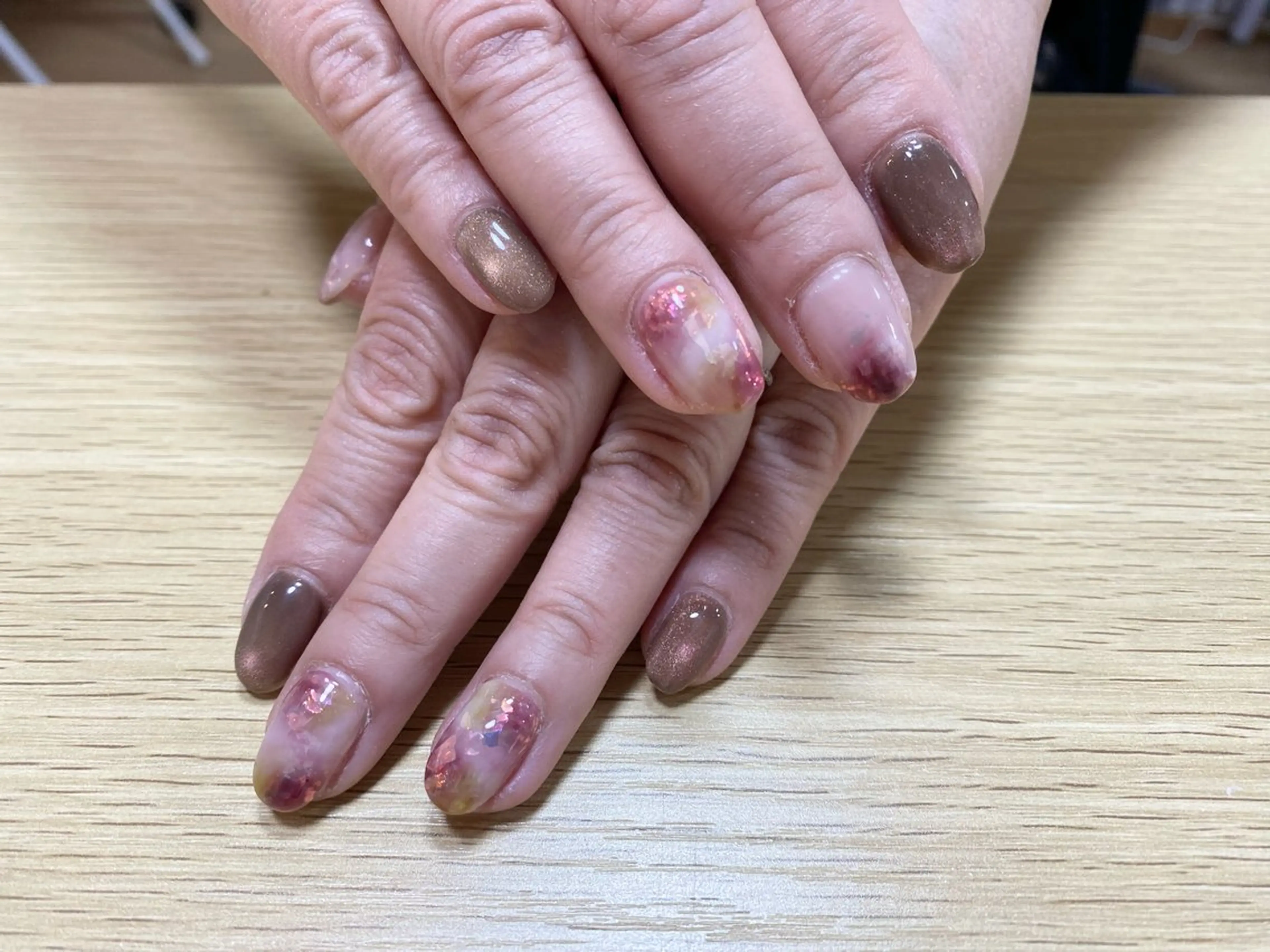 ネイル ハンドネイル Kazami 🌼🌷のネイルデザイン