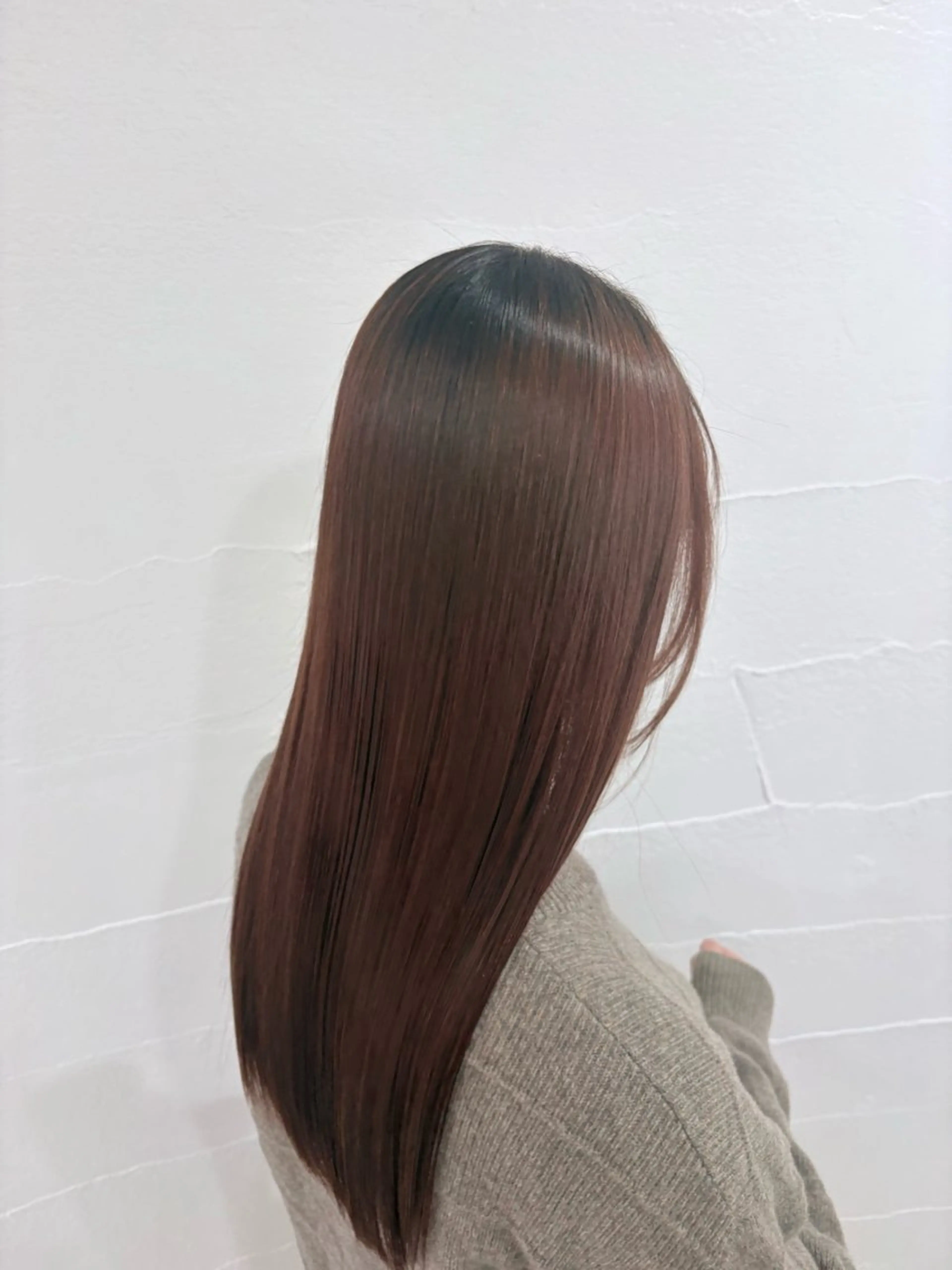 ロング 縮毛矯正 Flat /rina🧸のヘアスタイル