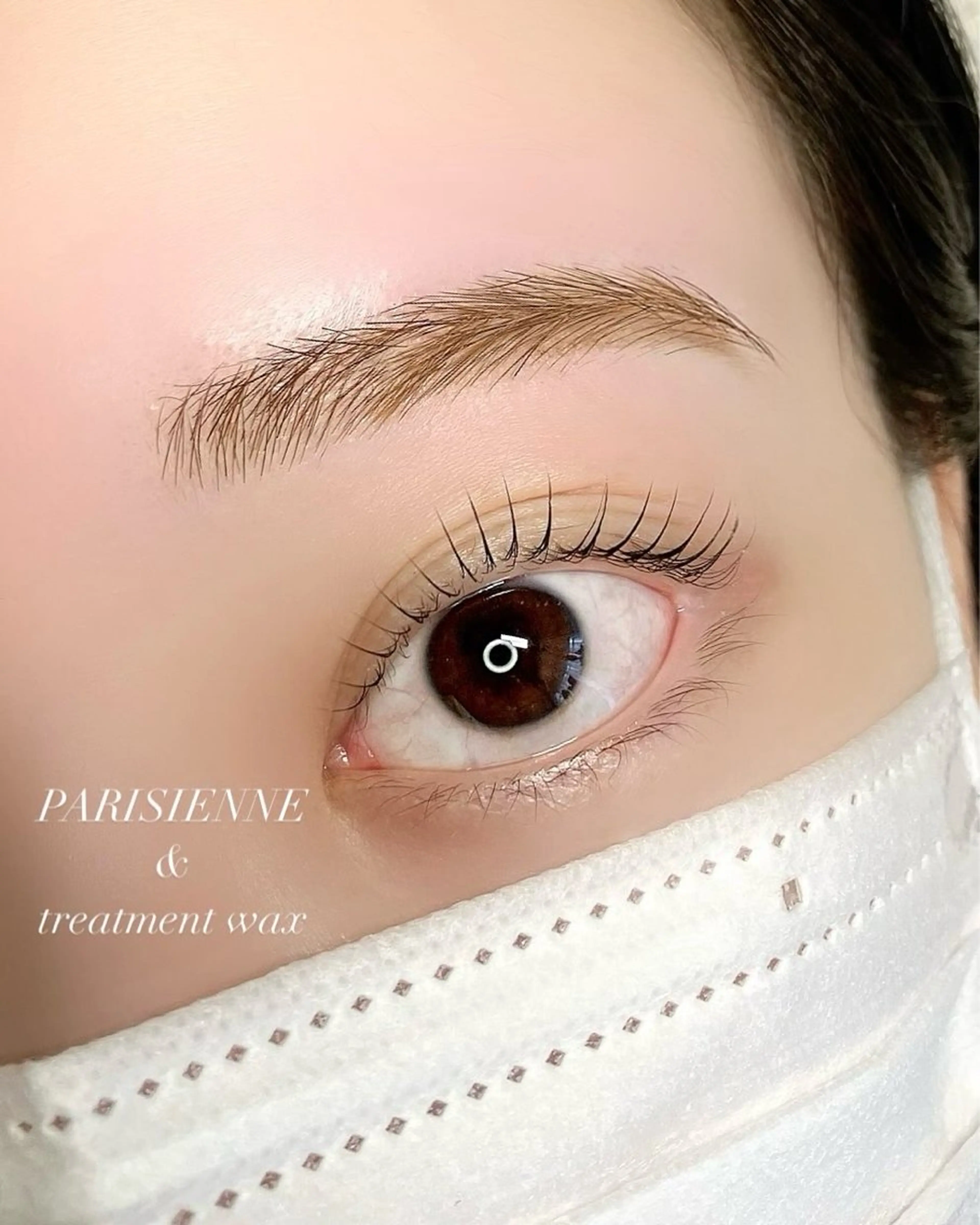 【set menu🫶🏻】ケラチンラッシュリフト＆トリートメント眉ワックスの写真