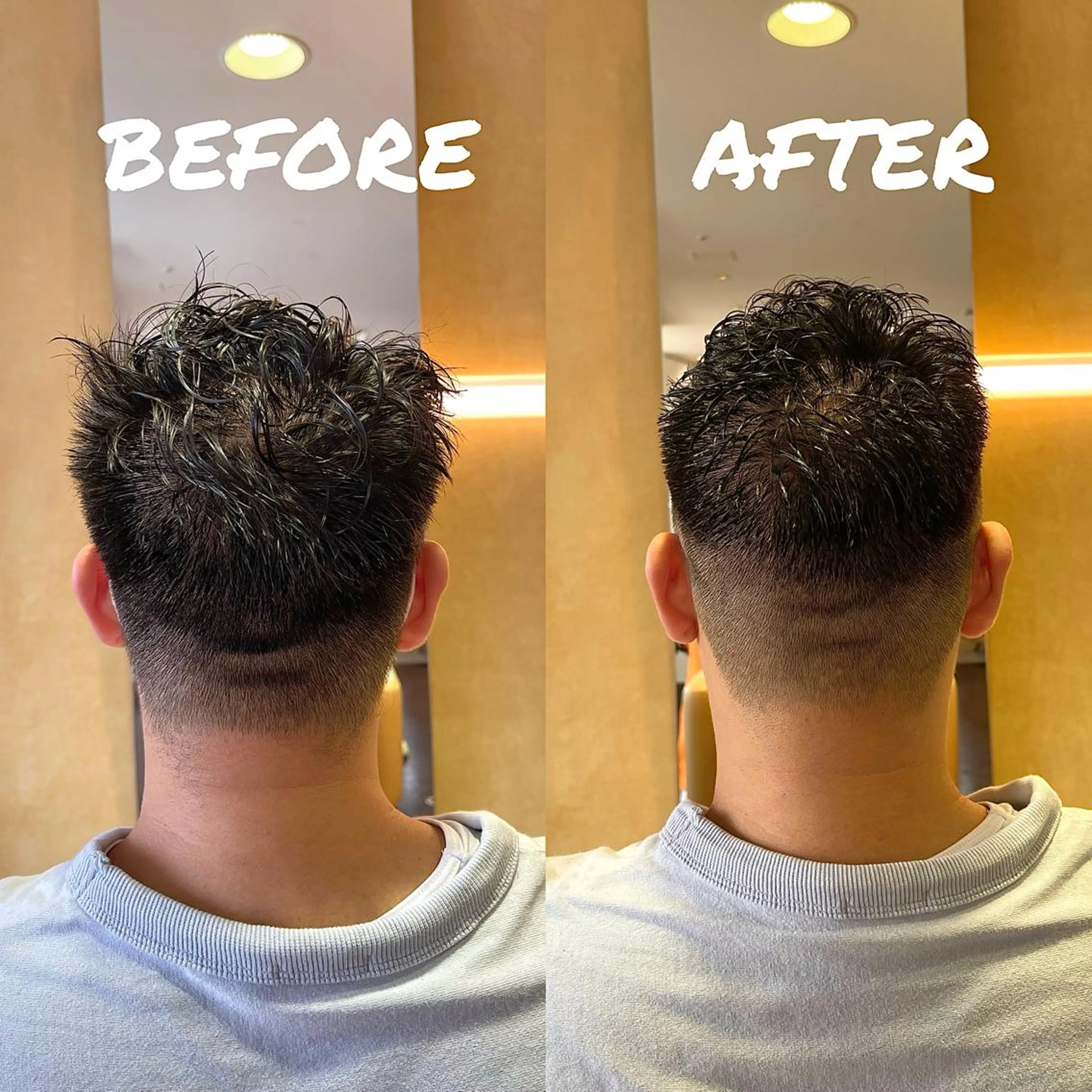 ショート パーマ メンズ ラシェンテ居留地所属・鶴﨑 美優亜のヘアスタイル