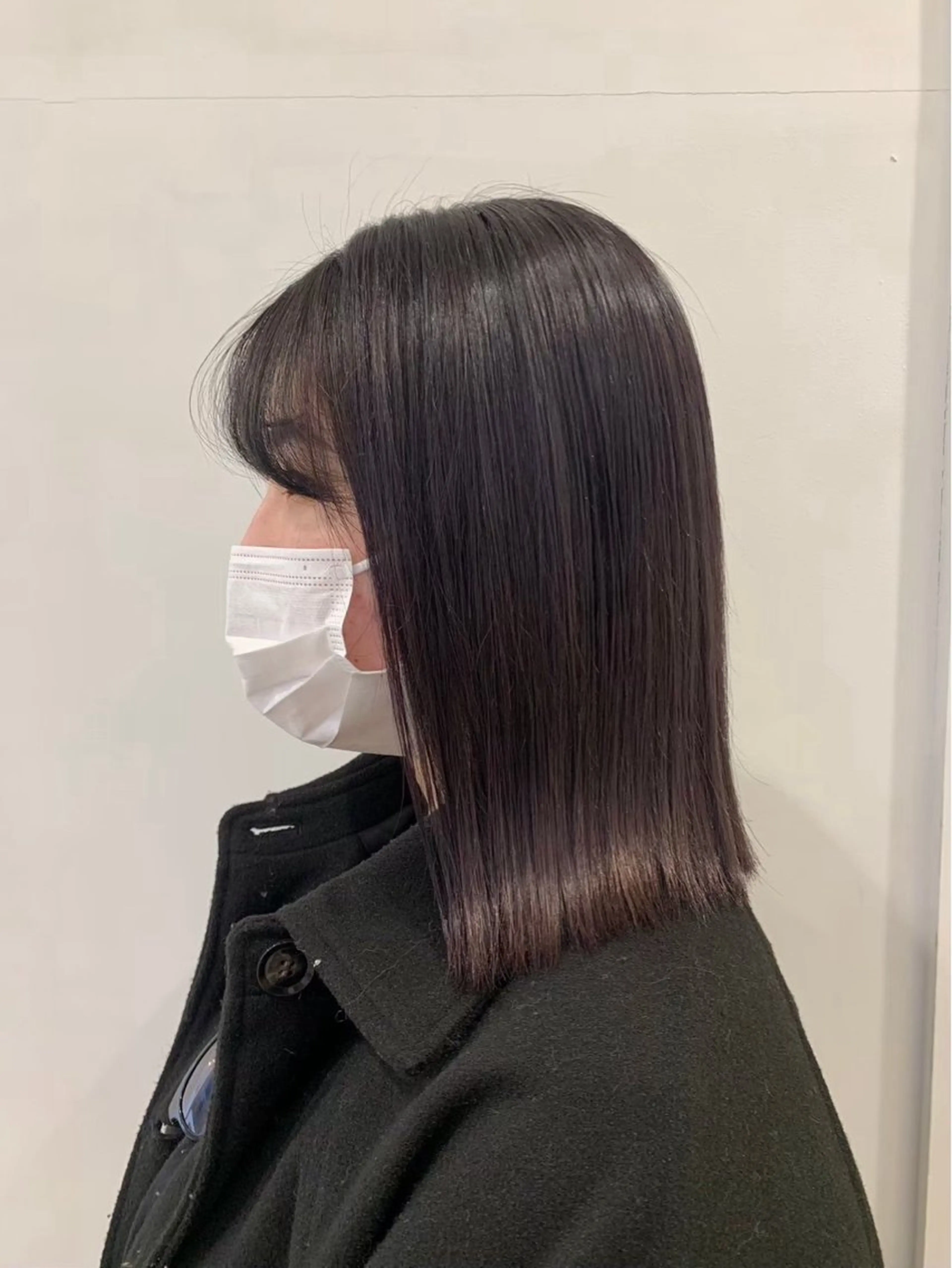 ミディアム 韓国ヘア ‎⟡.·KANA🐥のヘアスタイル