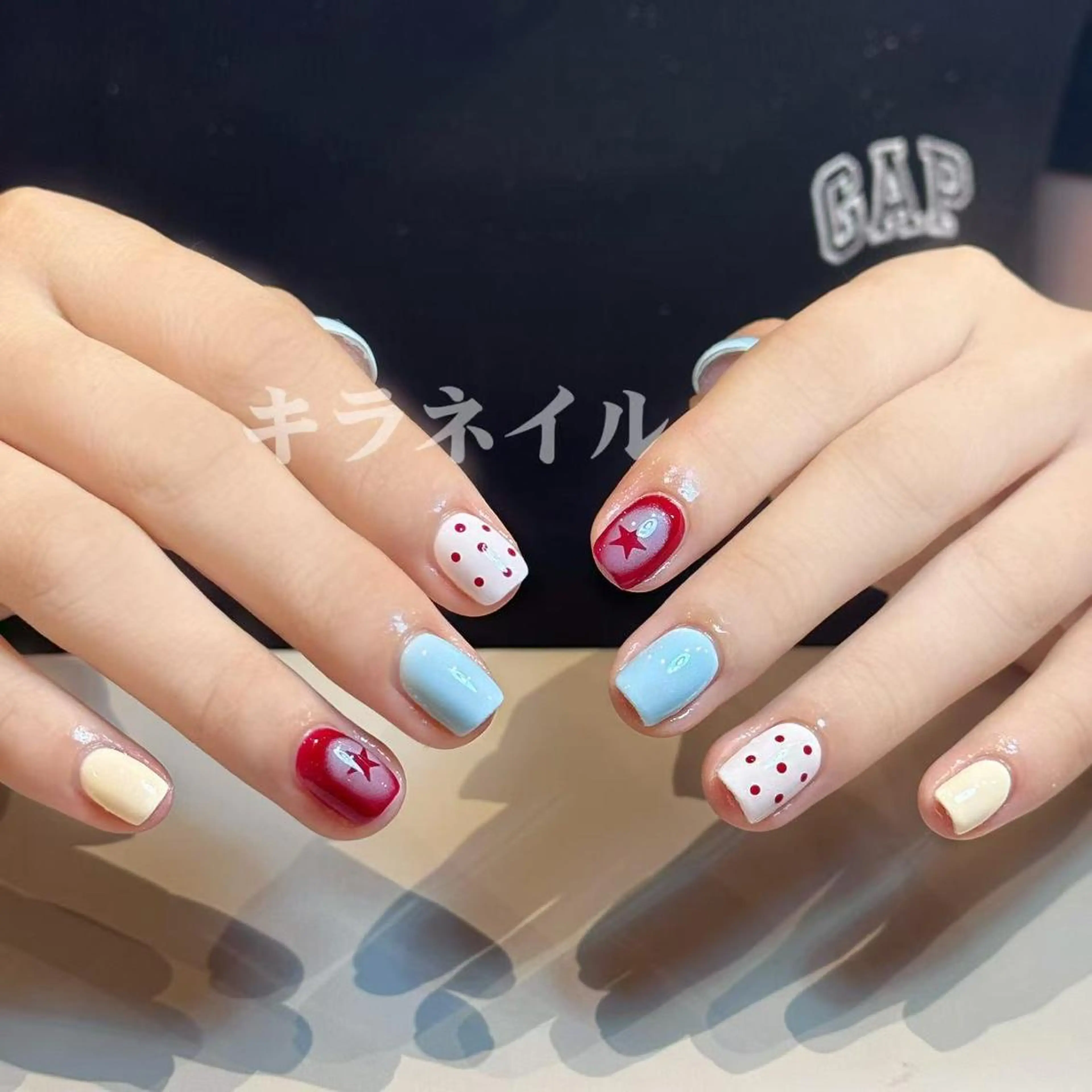 ネイル 🎀KIRA ワンホンネイル✨のネイルデザイン