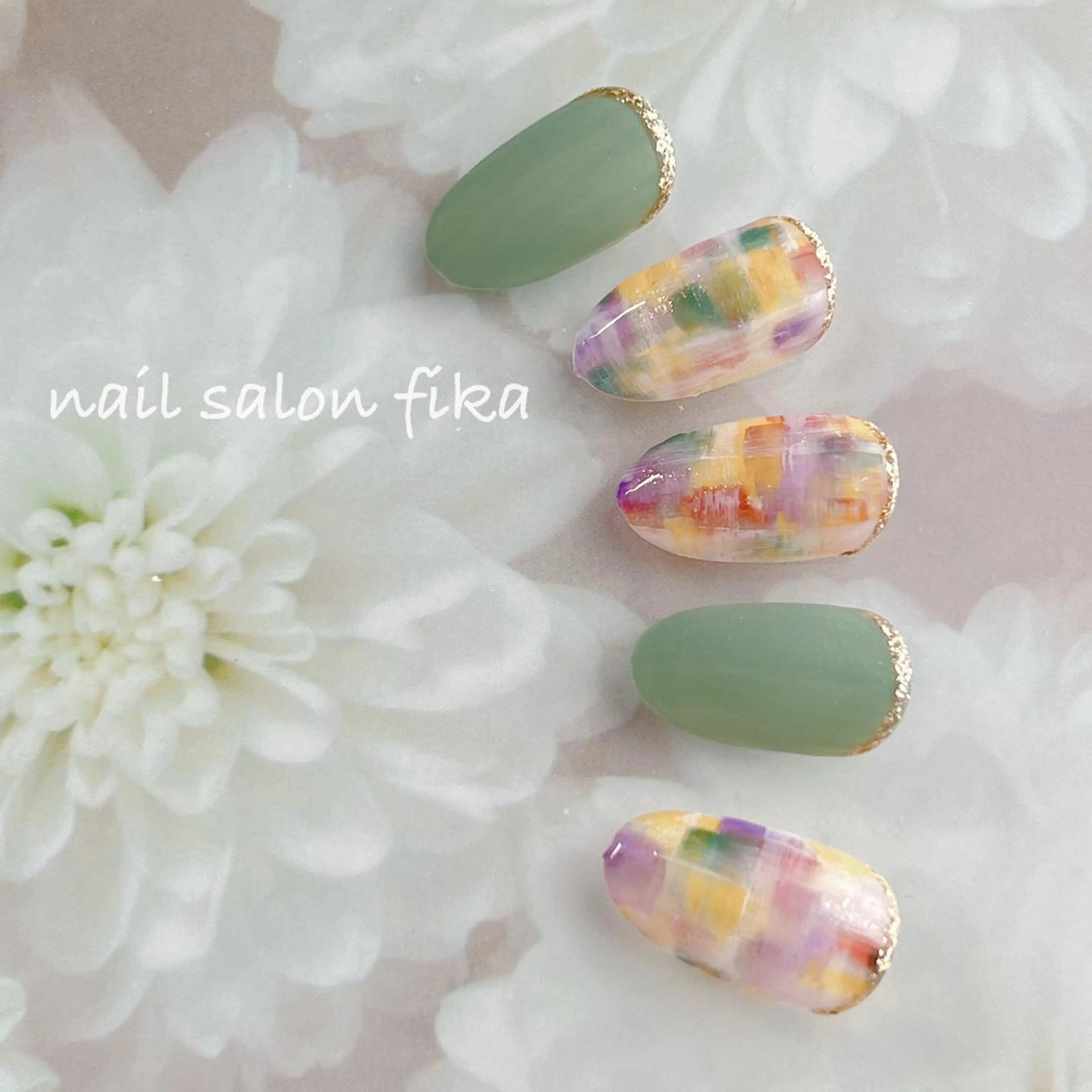 ネイル nail salon fikaのネイルデザイン
