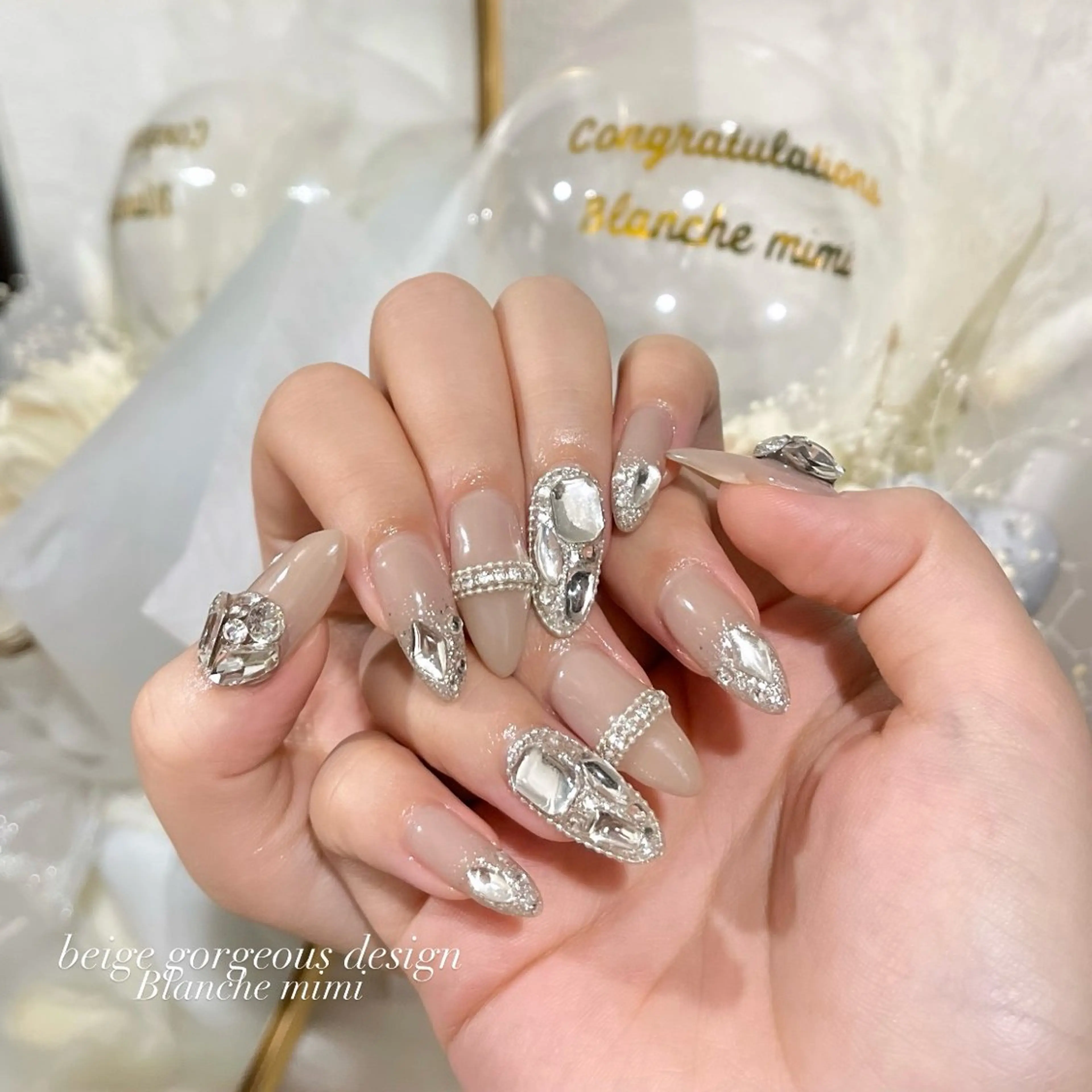 ネイル ハンドネイル Blanche mimi所属・Blanche mimi.u_aのネイルデザイン