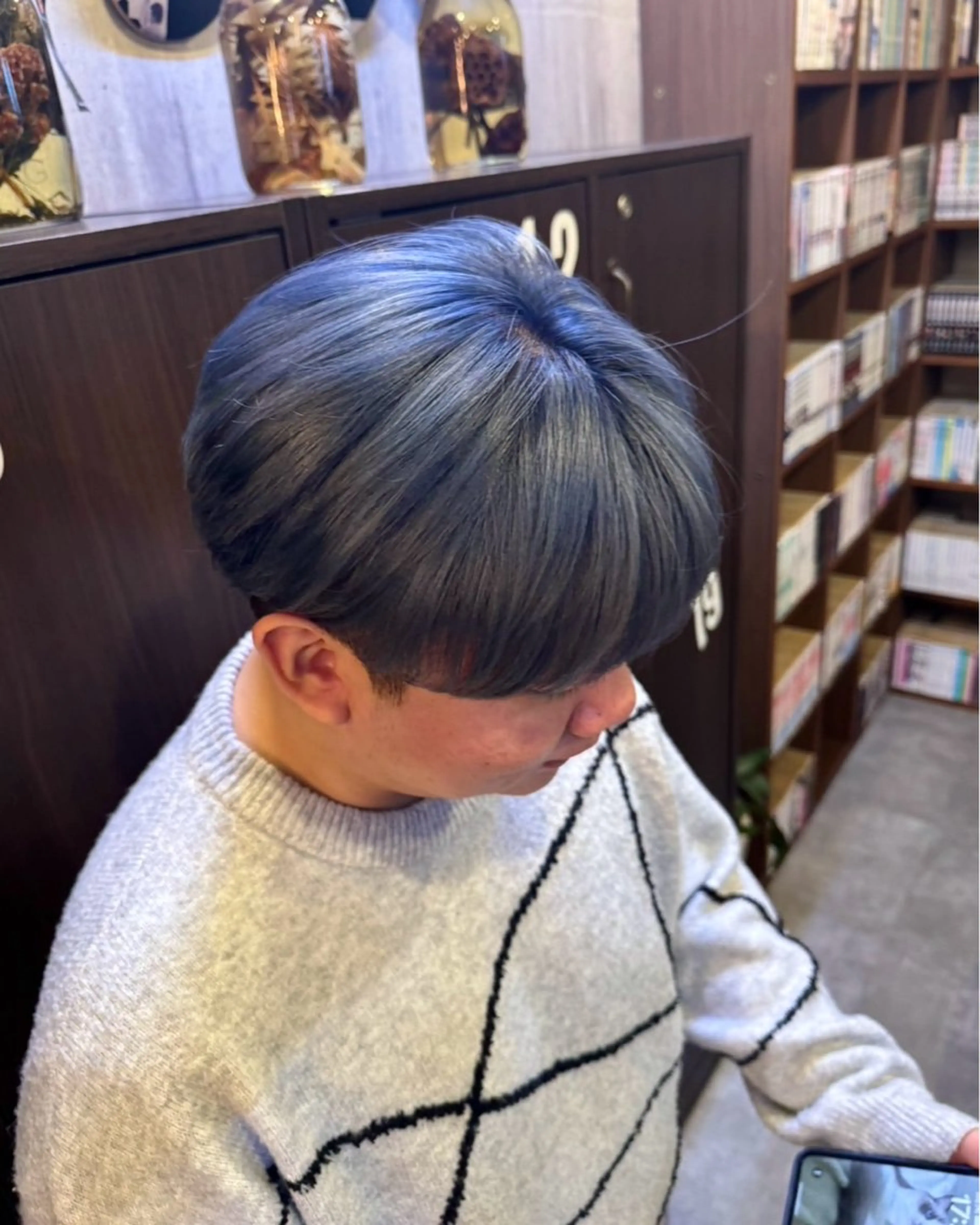 【要問い合わせ】（月木日限定）メンズブリーチモデル+集中補修トリートメント付き※詳細を必ずご確認下さい。の写真