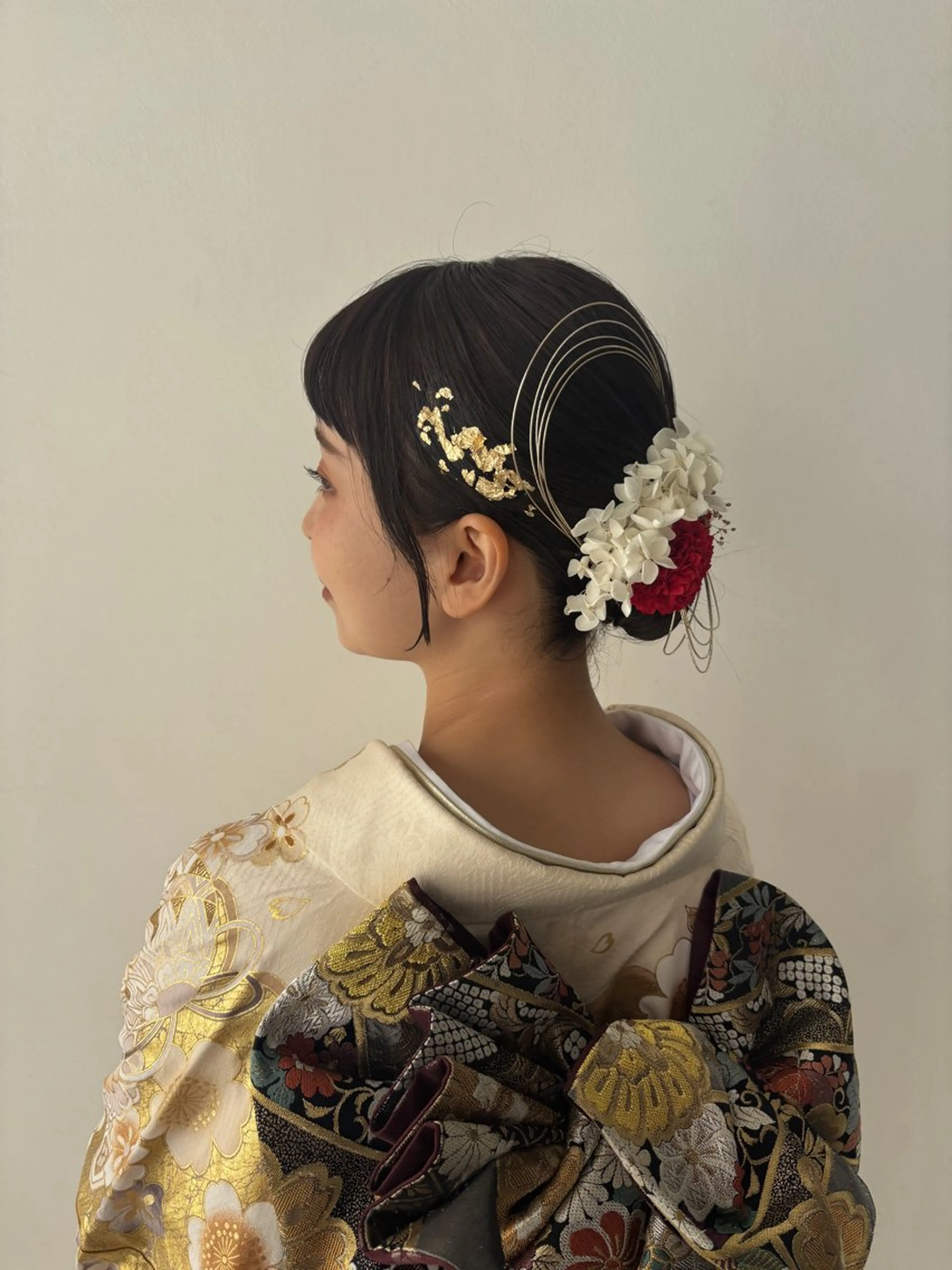 ヘアアレンジ 成人式 ボブ/レイヤー/ 梅田/天野川奈緒のヘアスタイル