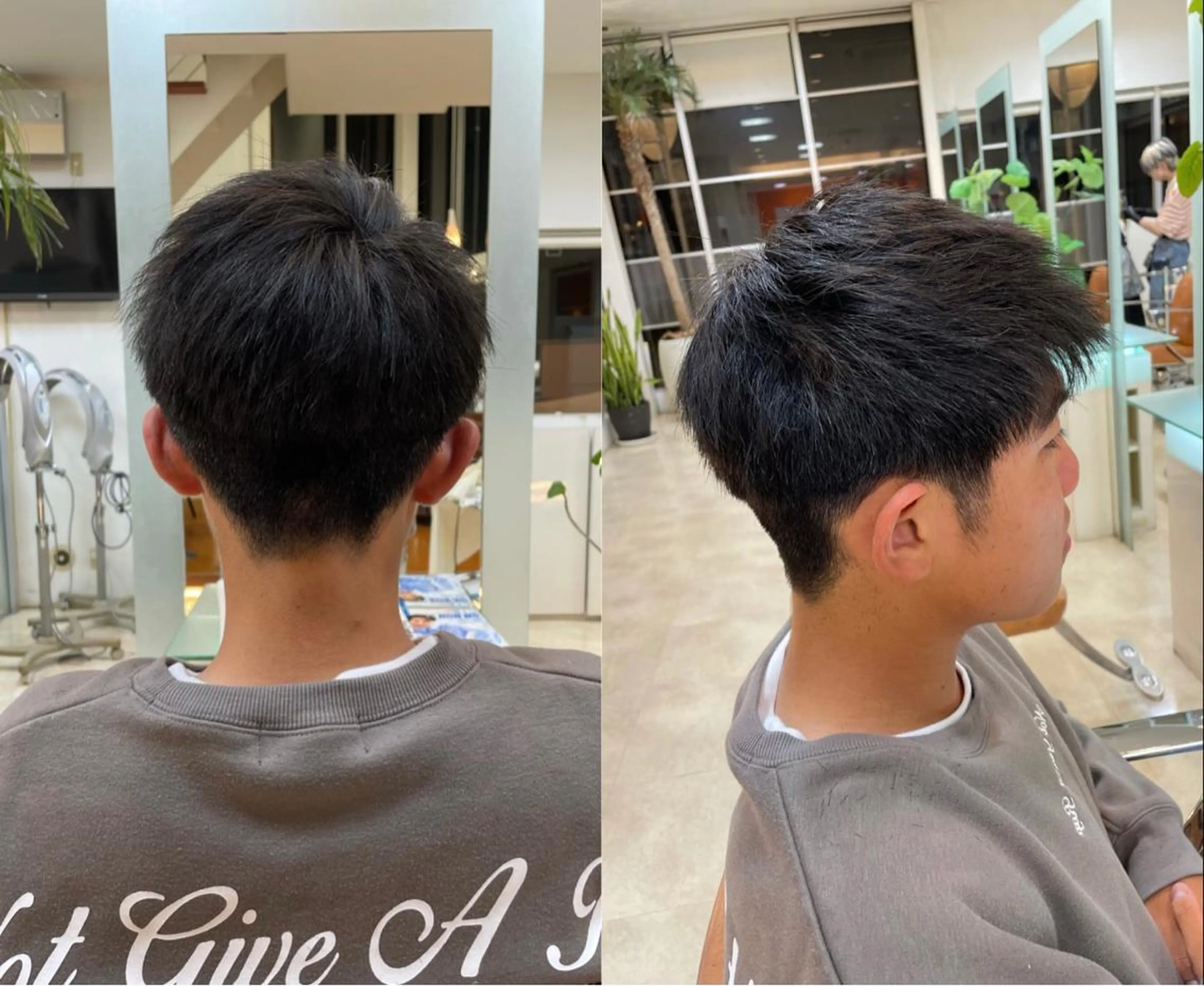 ショート メンズ 大宮｜似合わせ髪質 改善カットカラー｜のヘアスタイル