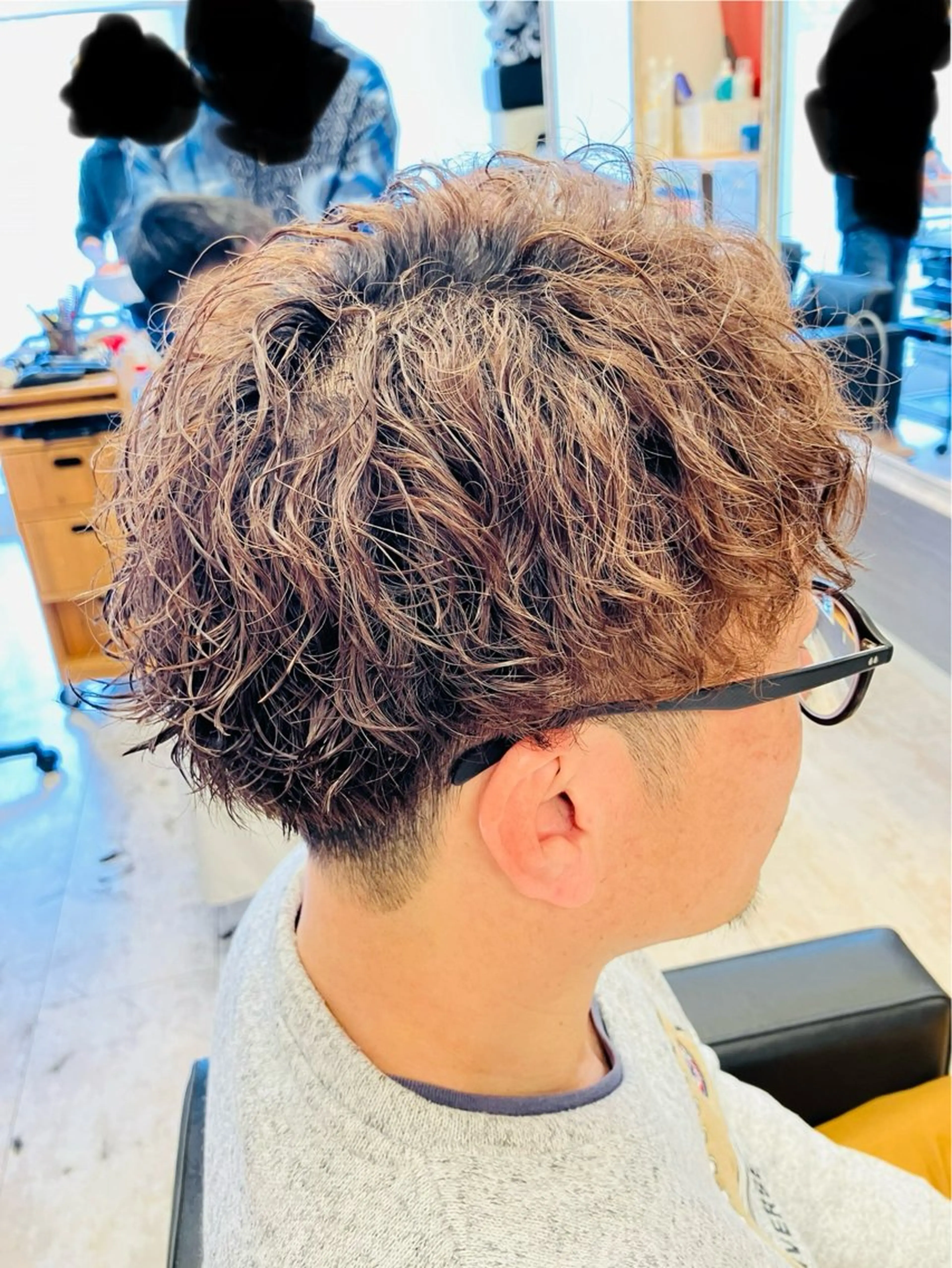 パーマ メンズ カット パーマ メンズ特化/パーマ/ フェードWATARUのヘアスタイル