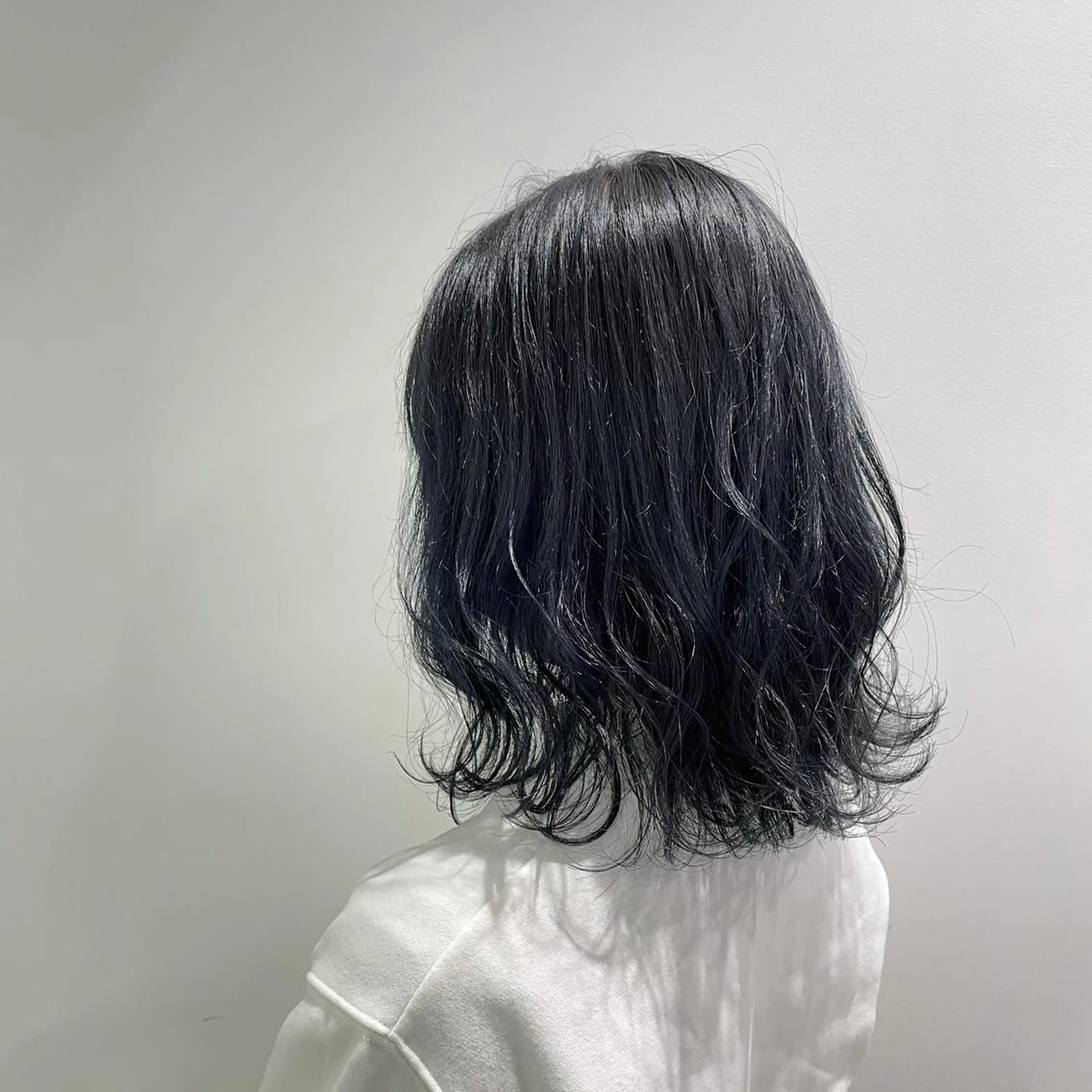 ミディアム カラー ヘアカラー トリートメント ヘアセット I'S.横浜所属・赤み消しカラー 🍀JUNKIのヘアスタイル
