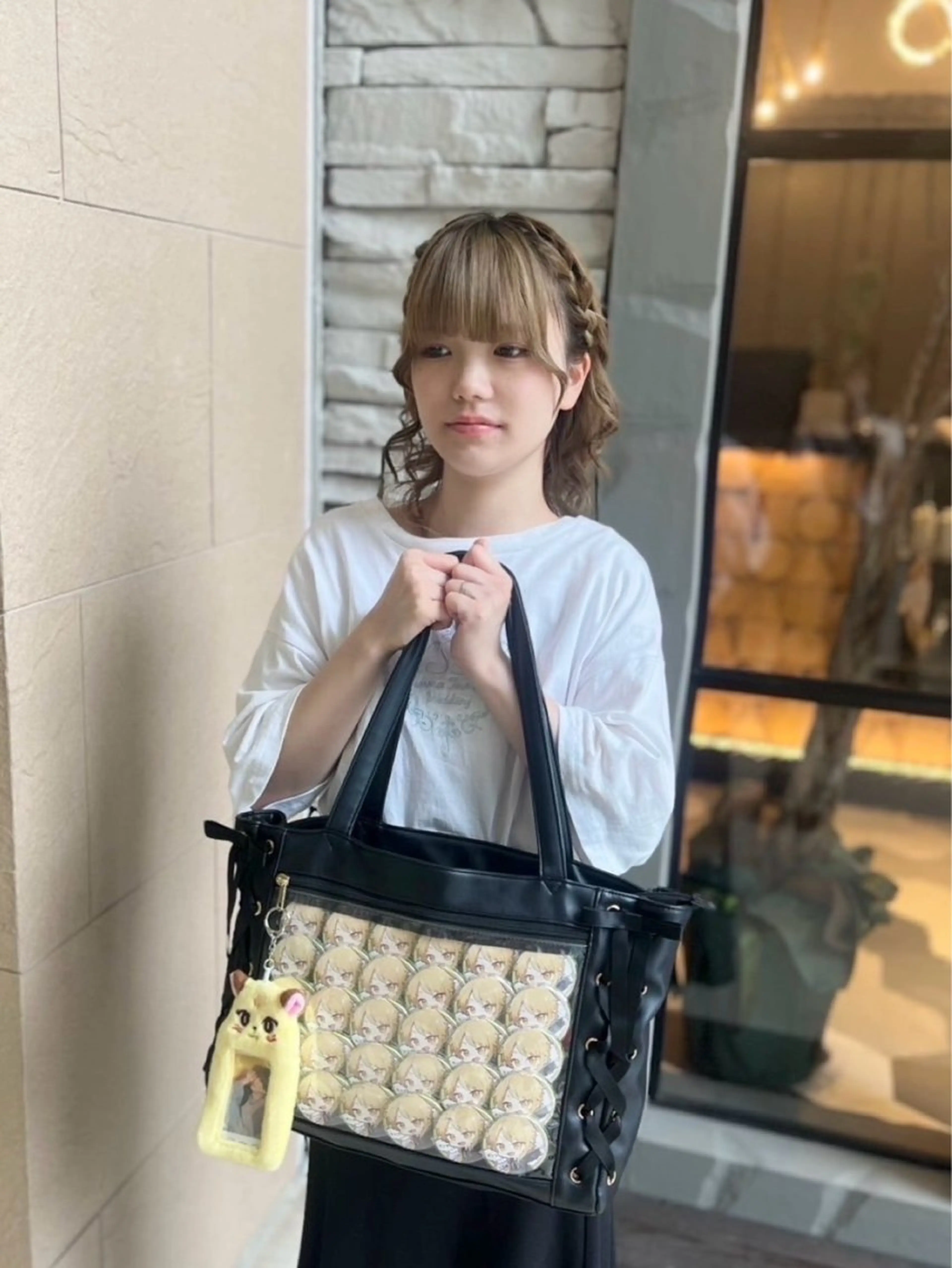 ヘアアレンジ ウルフカット ヘアセット ヘアセット/ピンク /レッド/あつはのヘアスタイル