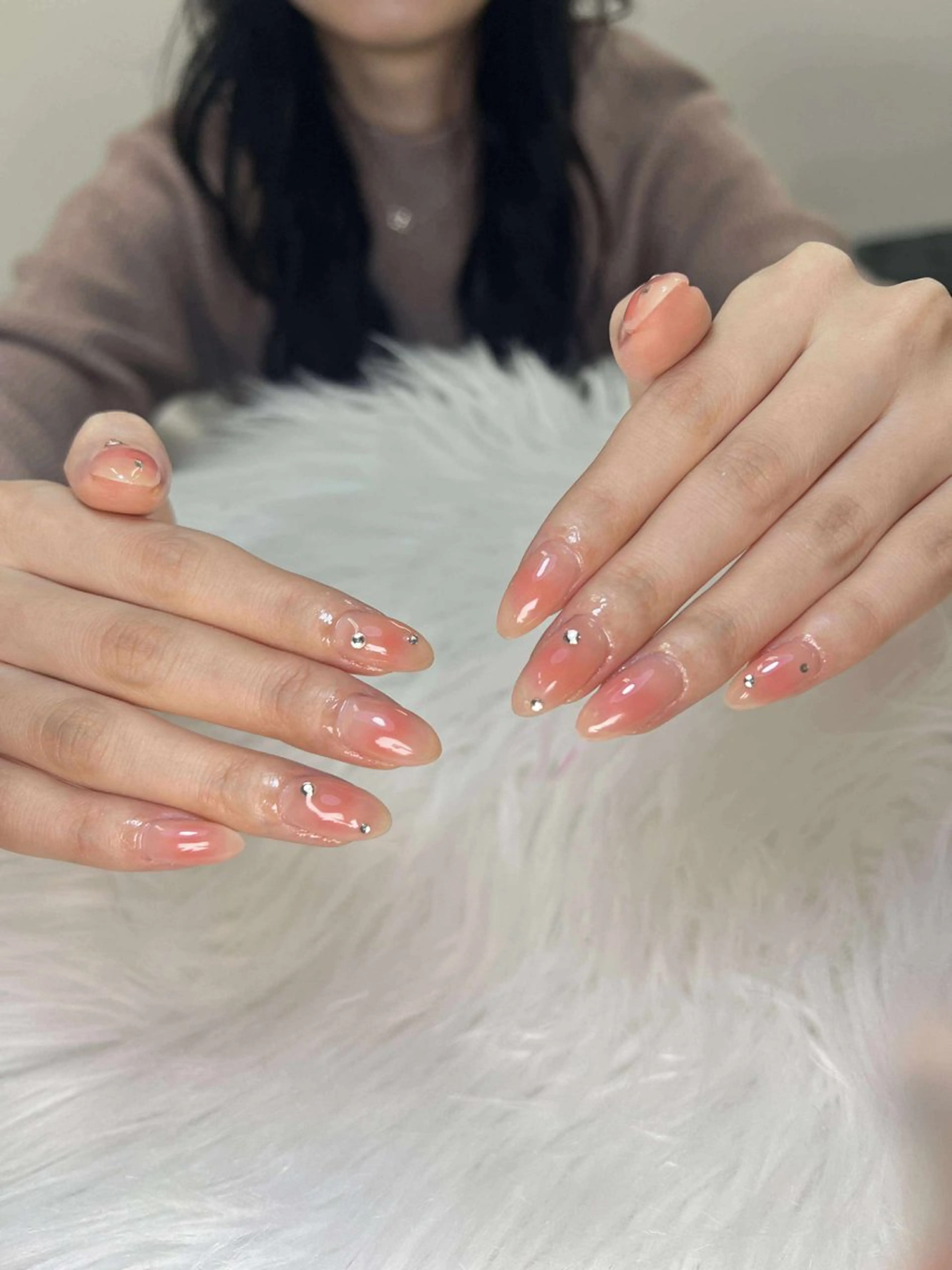 ネイル 長さ出し ジェルネイル スカルプネイル ネイルチップ Mei Meiのネイルデザイン