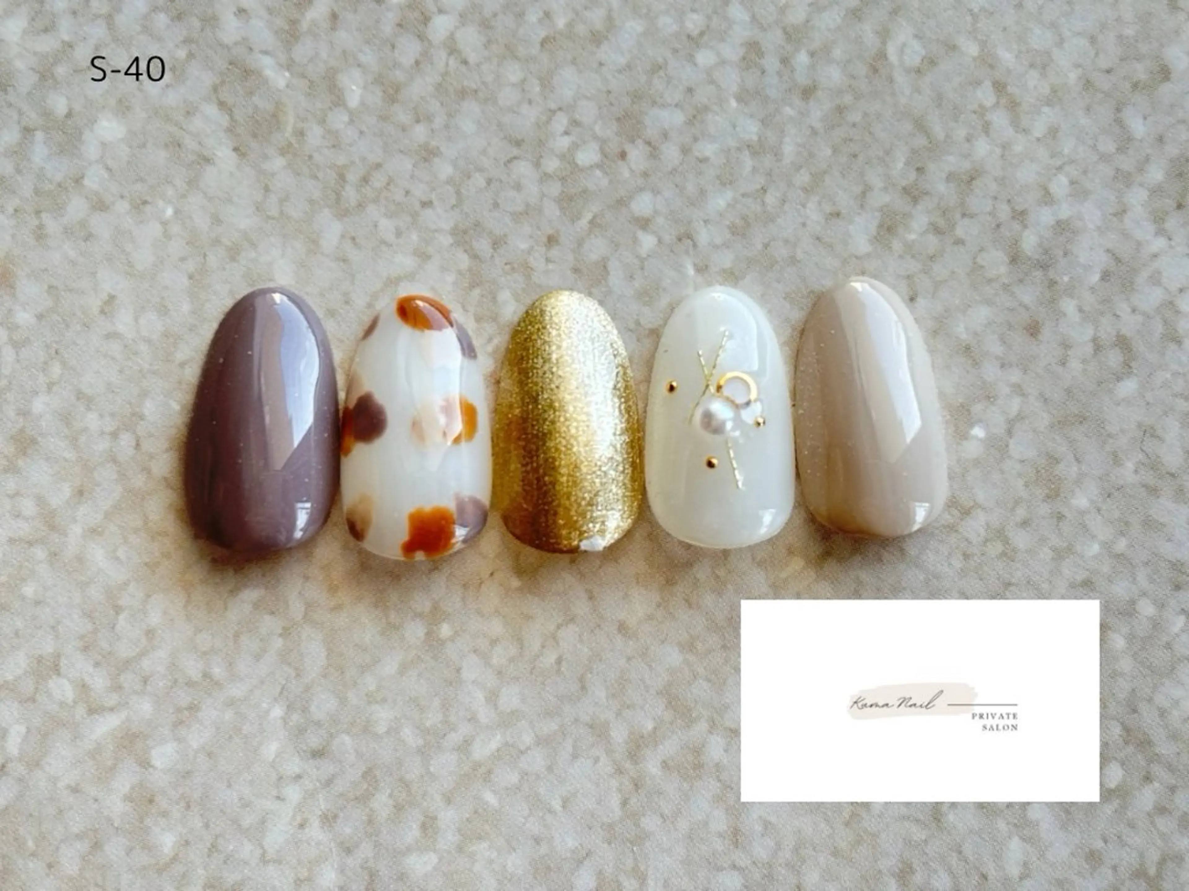 ネイル シンプルネイル 藤が丘/守山/長久手 Kuma Nailのネイルデザイン