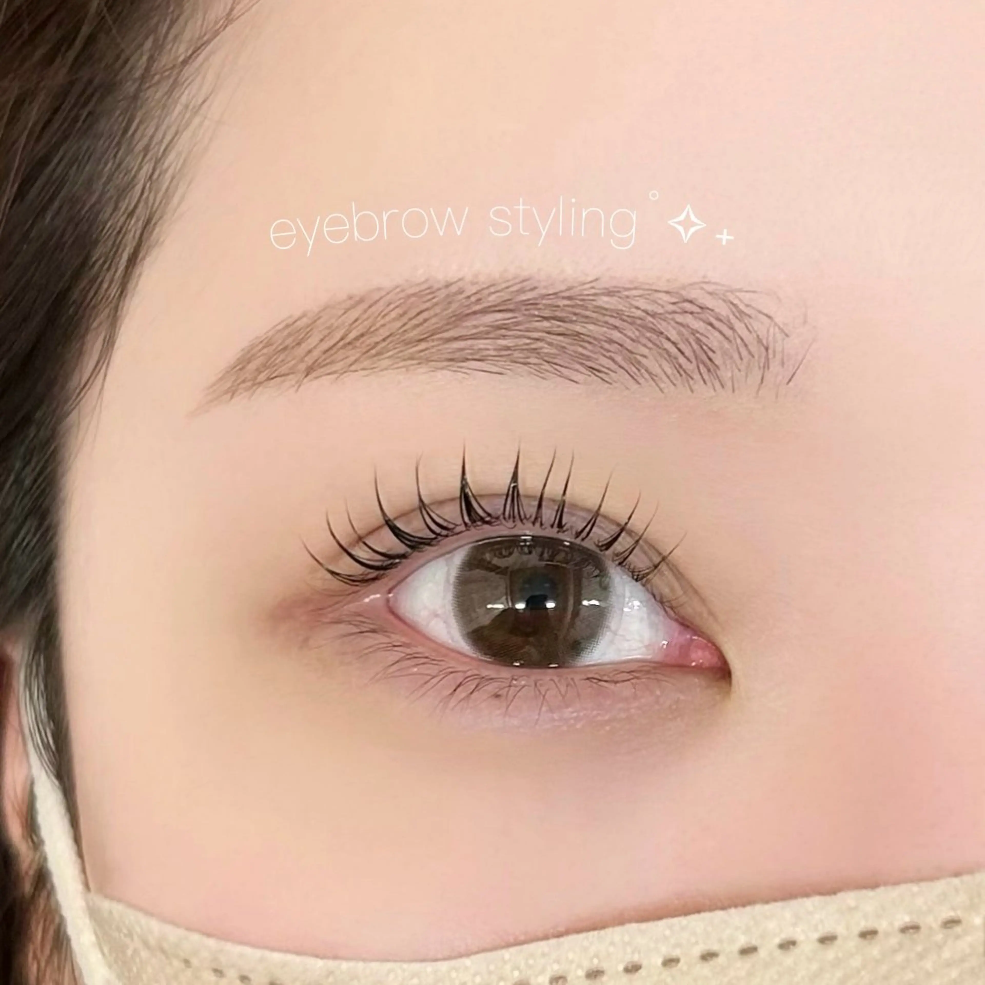 ご新規様限定💖アイブロウスタイリング💖 眉毛wax&間引き込の写真