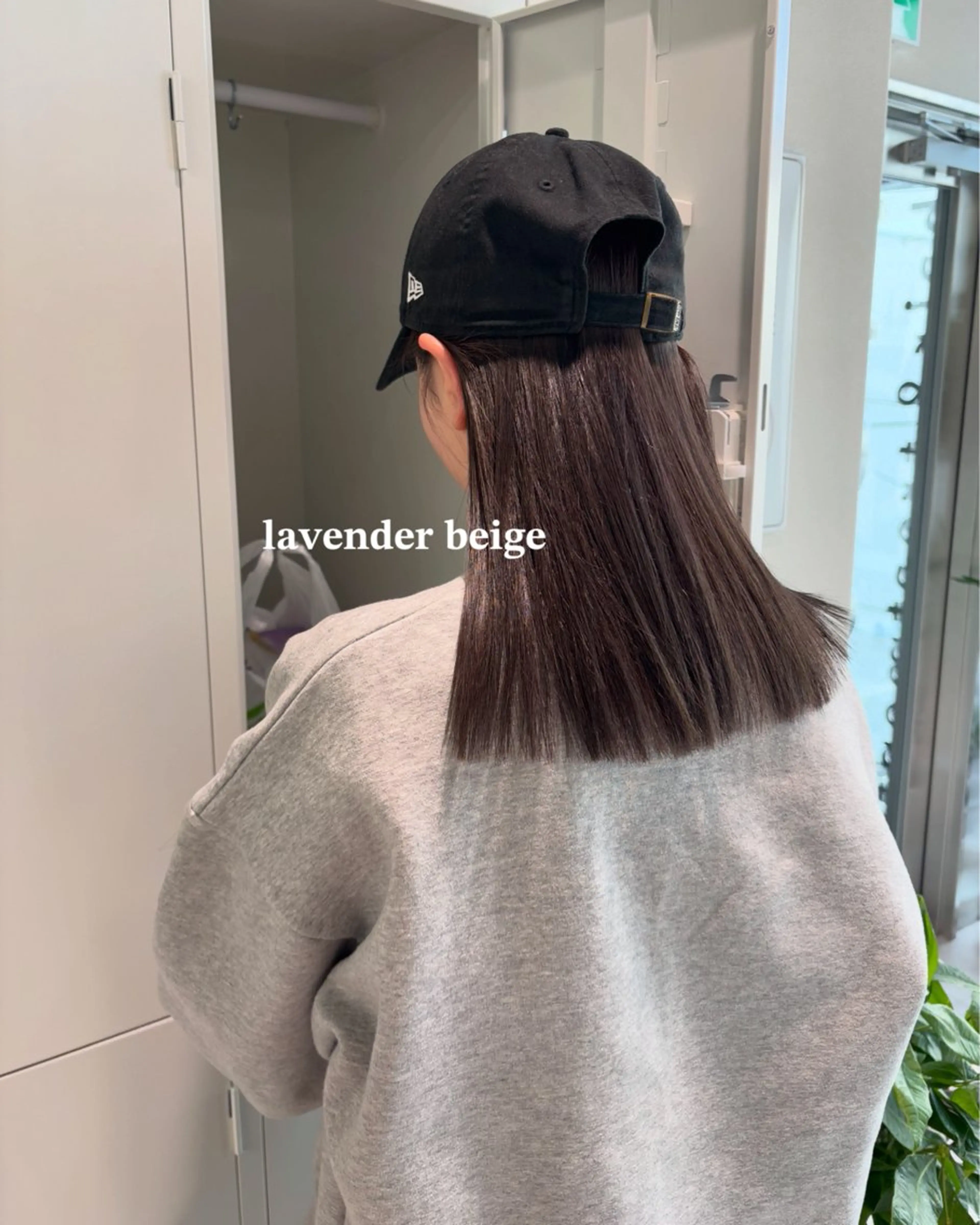 ミディアム カラー 広島/ヘアセット /ベージュ/わかなのヘアスタイル