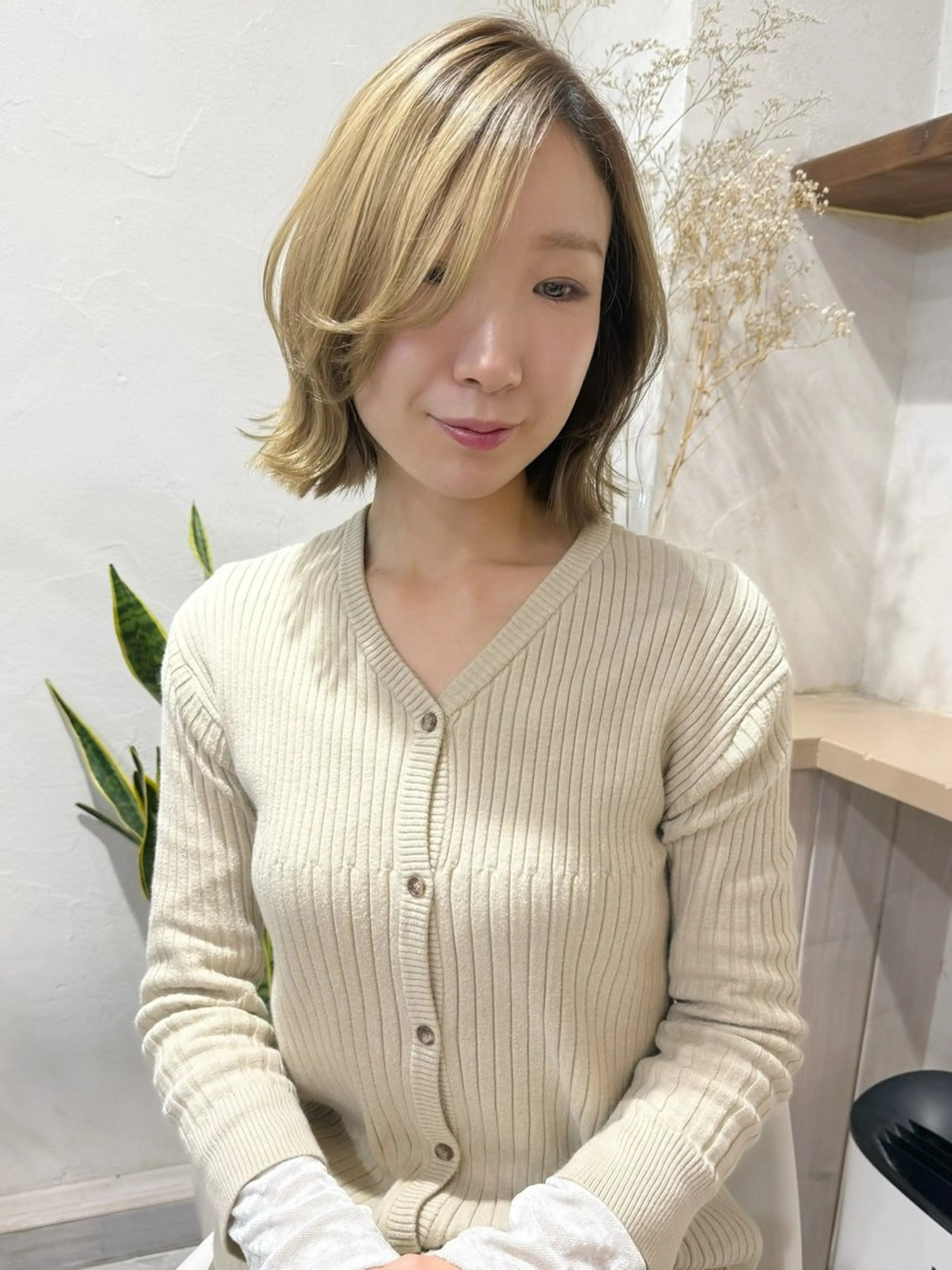 ショート 顔タイプ診断 HAIR CALM 鹿島田店所属・✄‬齋藤 なな✄のヘアスタイル