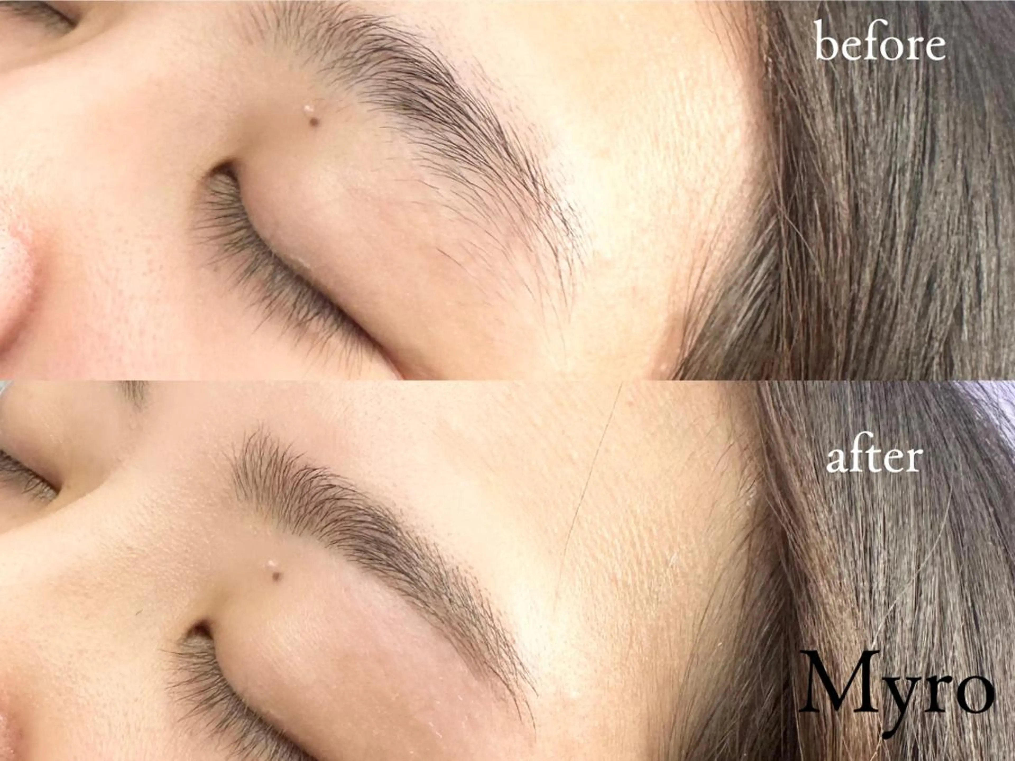 メンズ アイブロウ ワックス脱毛 眉カット その他(アイブロウ) Myro mikiの眉毛・アイブロウイメージ